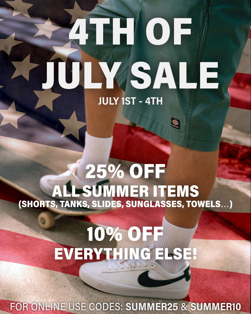 4th of July Sale