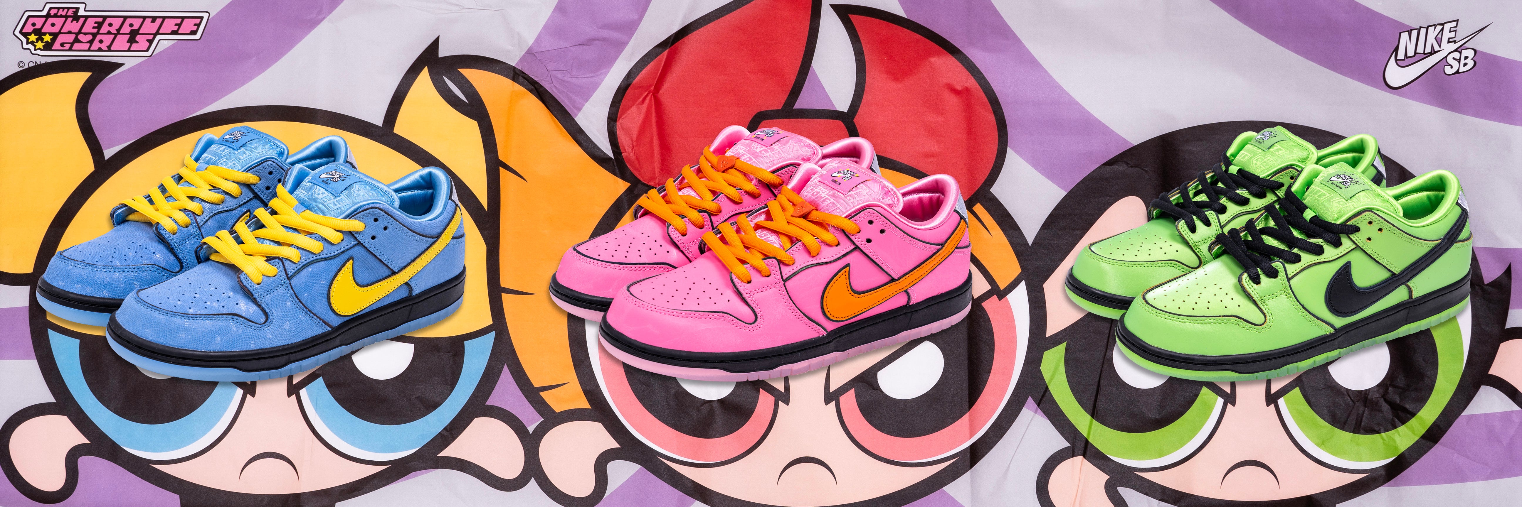 Nike SB X Powerpuff Girls