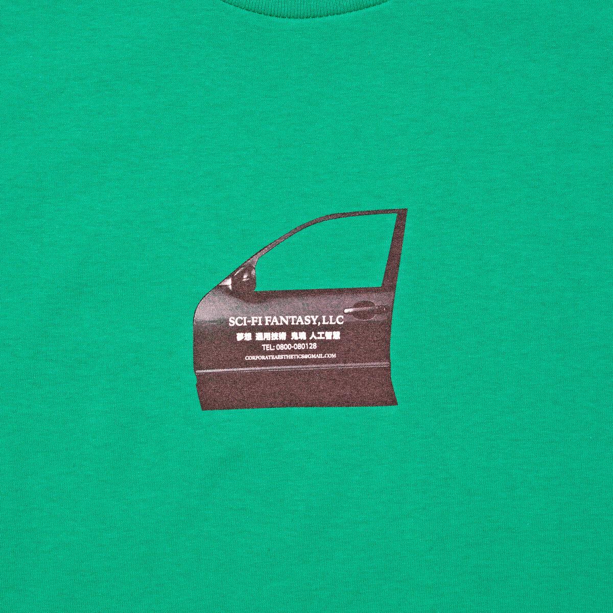 Sci-Fi Fantasy Scrape Tee - Kelly Green