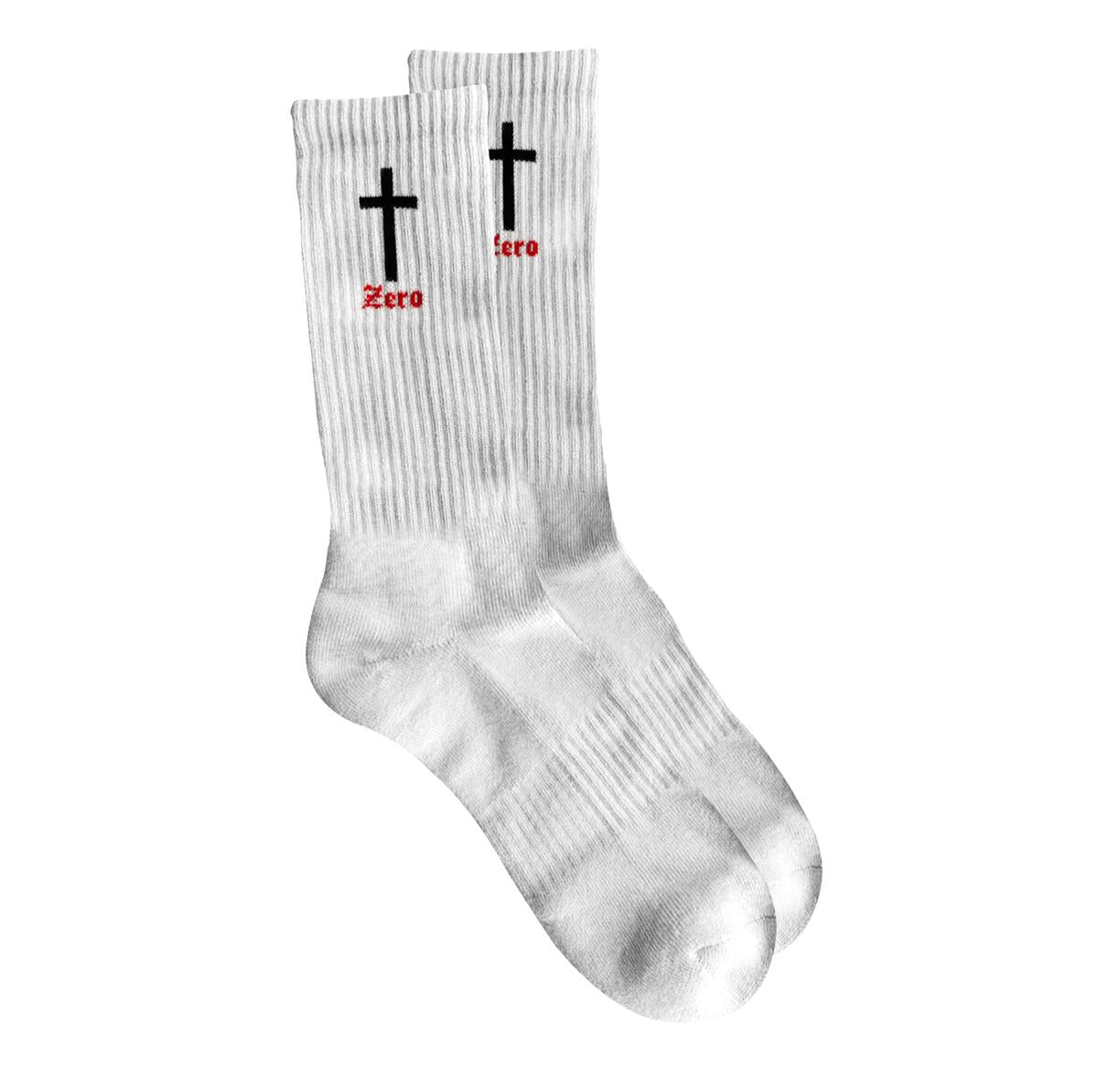 Cross Zero Skateboards White Socks