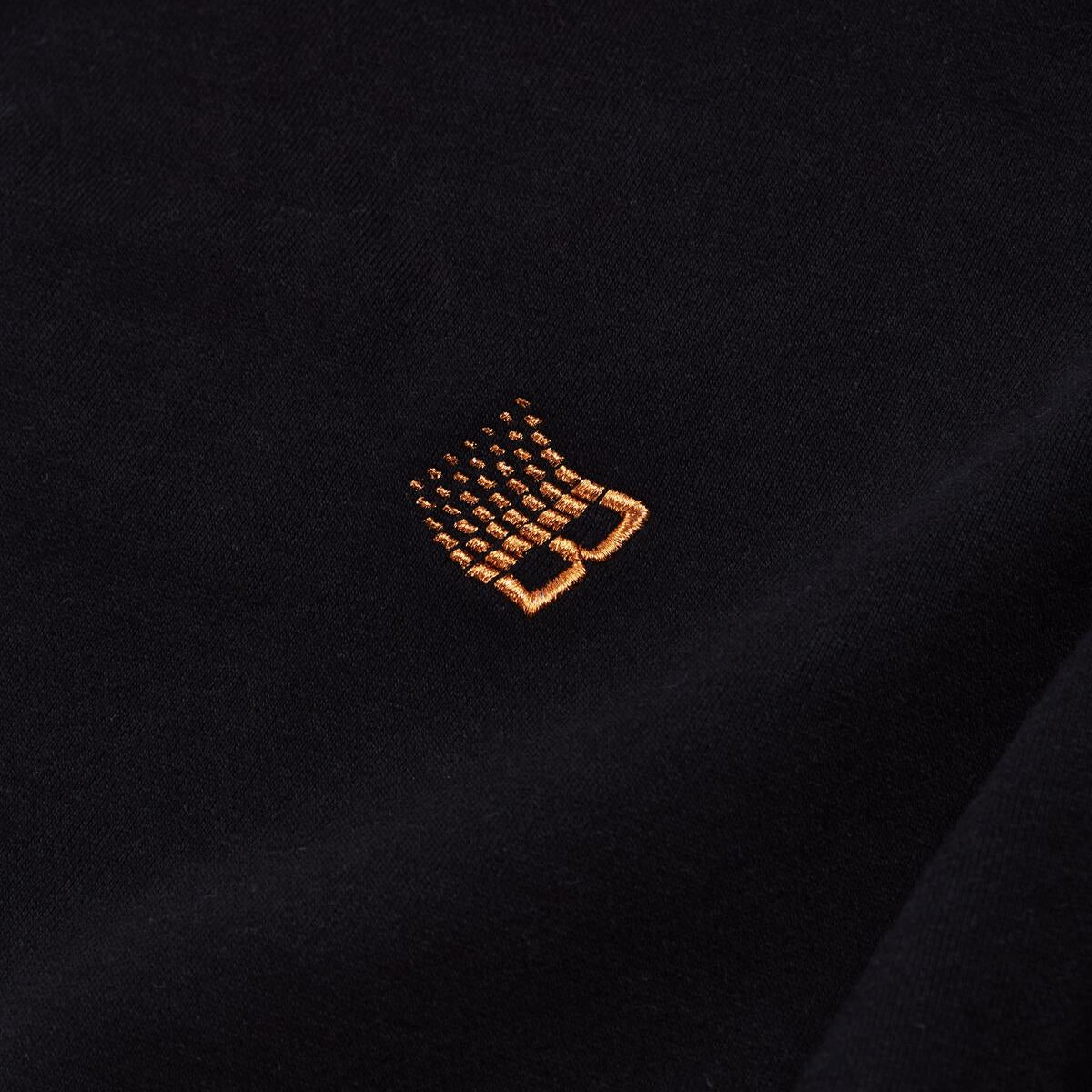 Black Logo Bronze 56K Crewneck