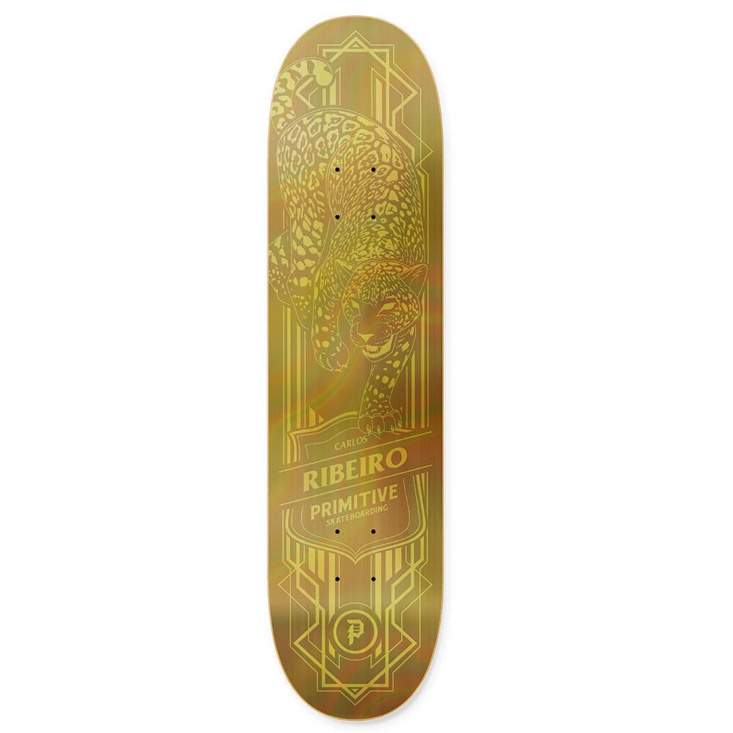 Carlos Ribeiro Holofoil Jaguar Primitive Skateboard Deck