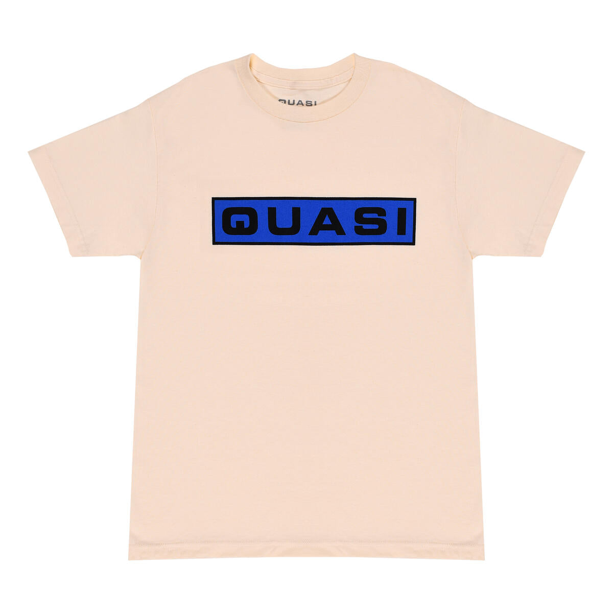 Quasi Bar Logo Tee - Cream