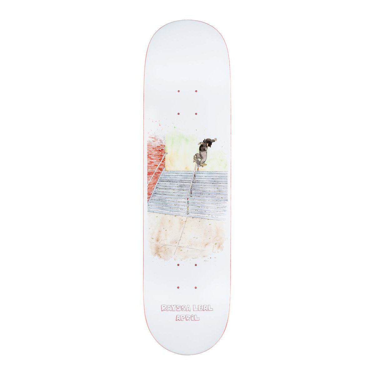 Rayssa Leal Hollywood High April Skateboards Deck