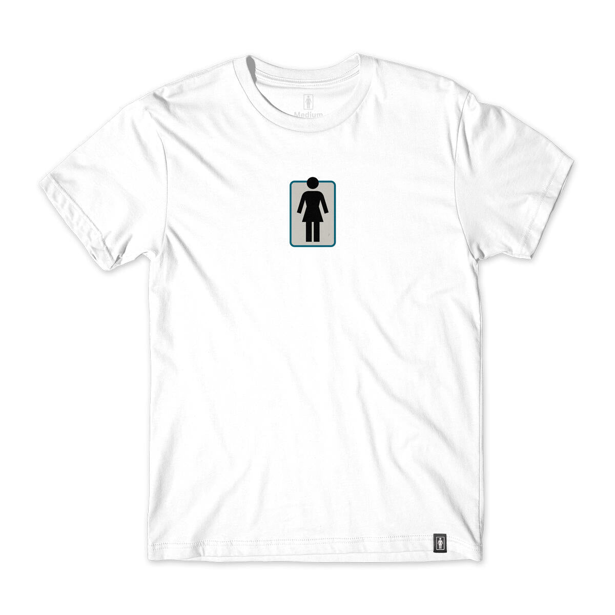 White OG Pallet Girl Skateboards Tee