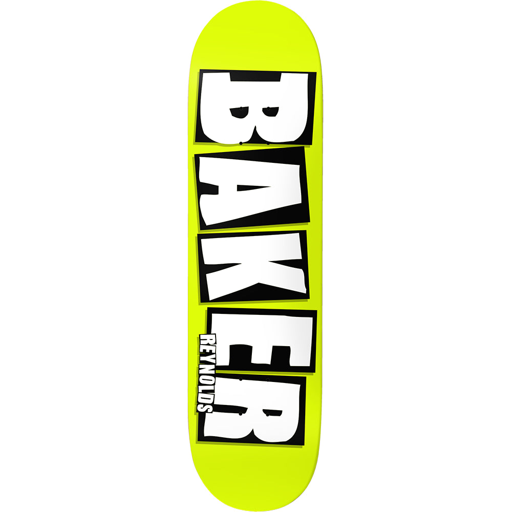 Neon Yellow Reynolds Brand Name Baker Deck