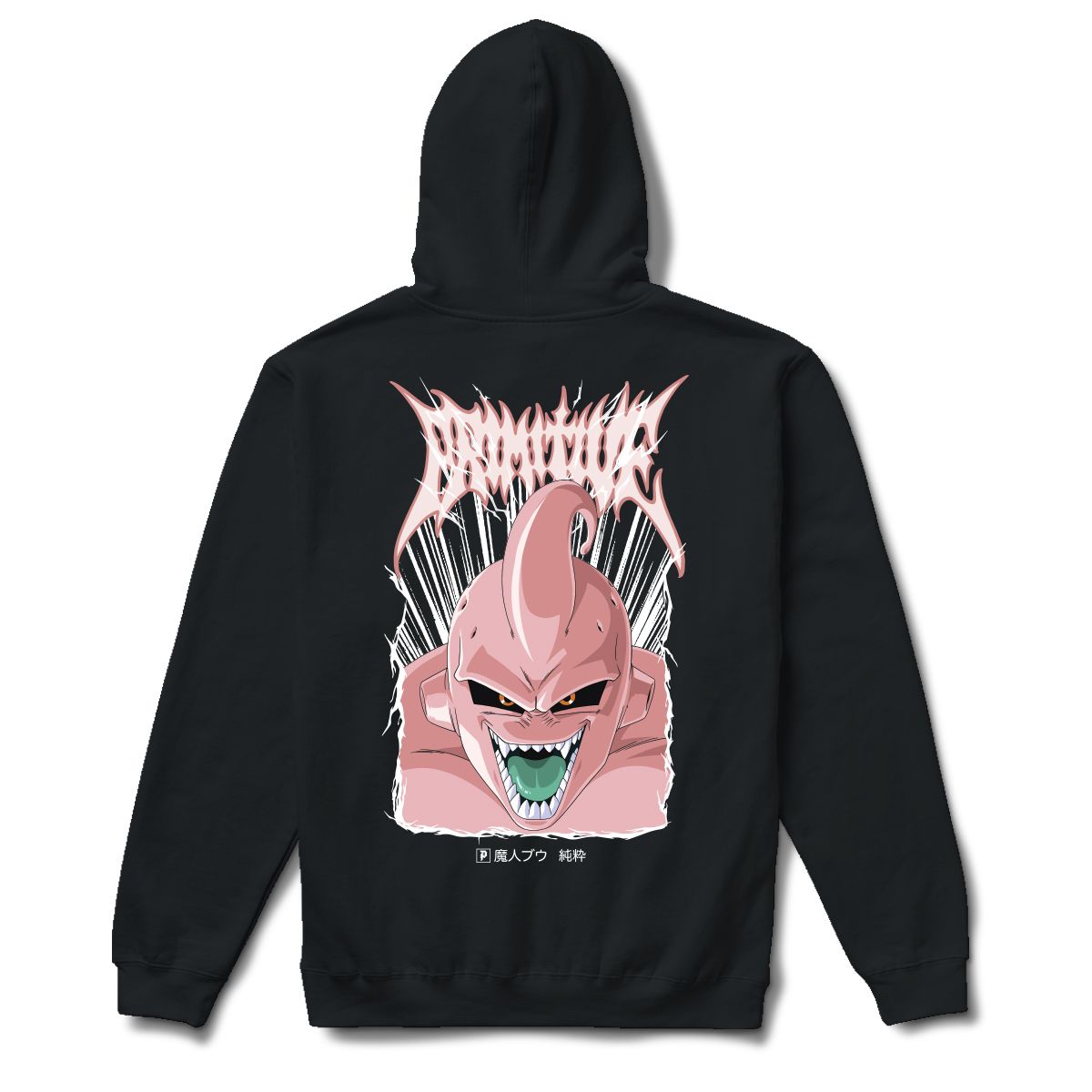 Super Buu Heavyweight Dragonball Z x Primitive Hoodie Back