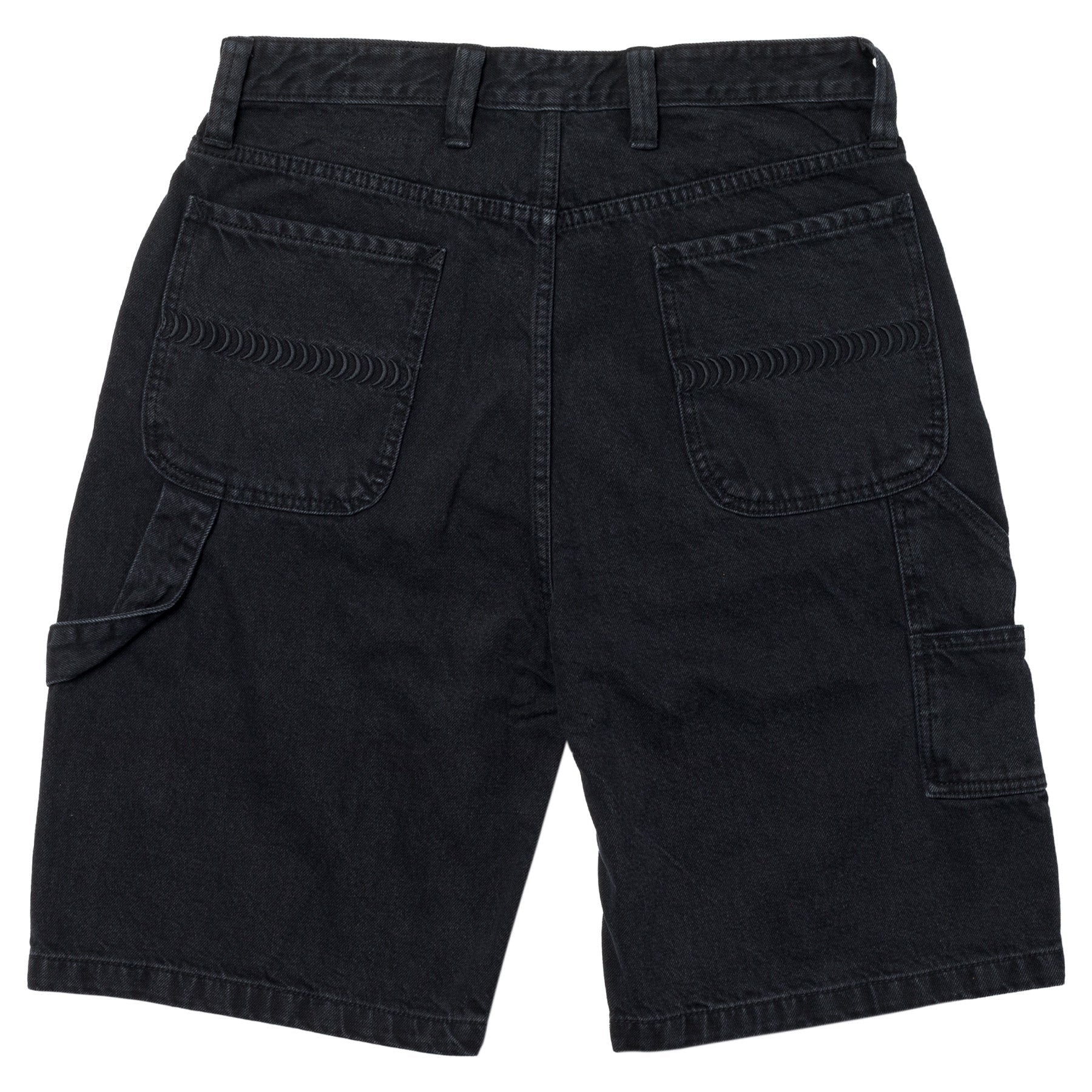 Black Bighead Fill Spitfire Denim Shorts Back