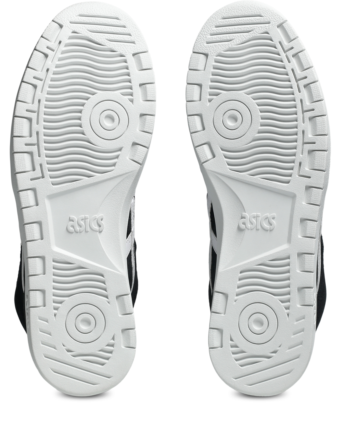 Black/White Japan Mid Pro Asics Skate Shoe Bottom