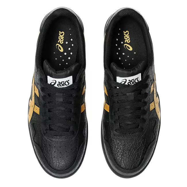 Black/Pure Gold Japan Pro Asics Skate Shoe Top