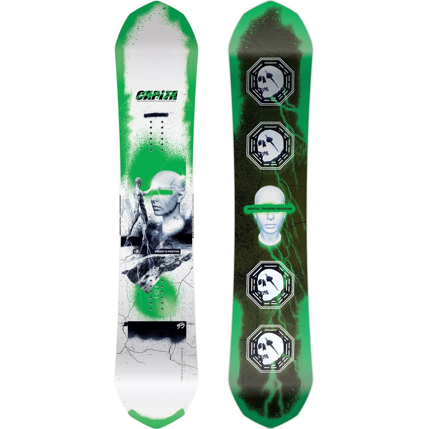 Capita Ultrafear Reverse Camber Snowboard 2024