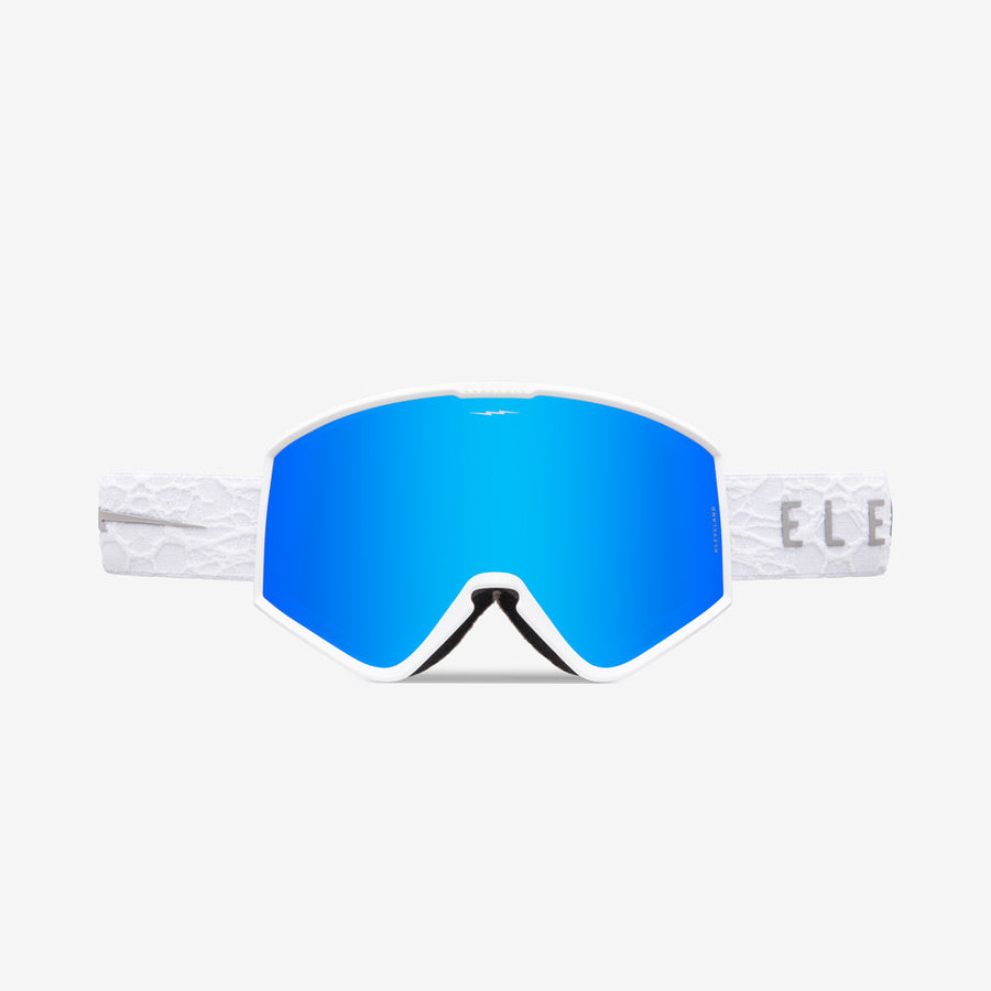 Matte White Neuron EK1 Electric Snow Goggles Front