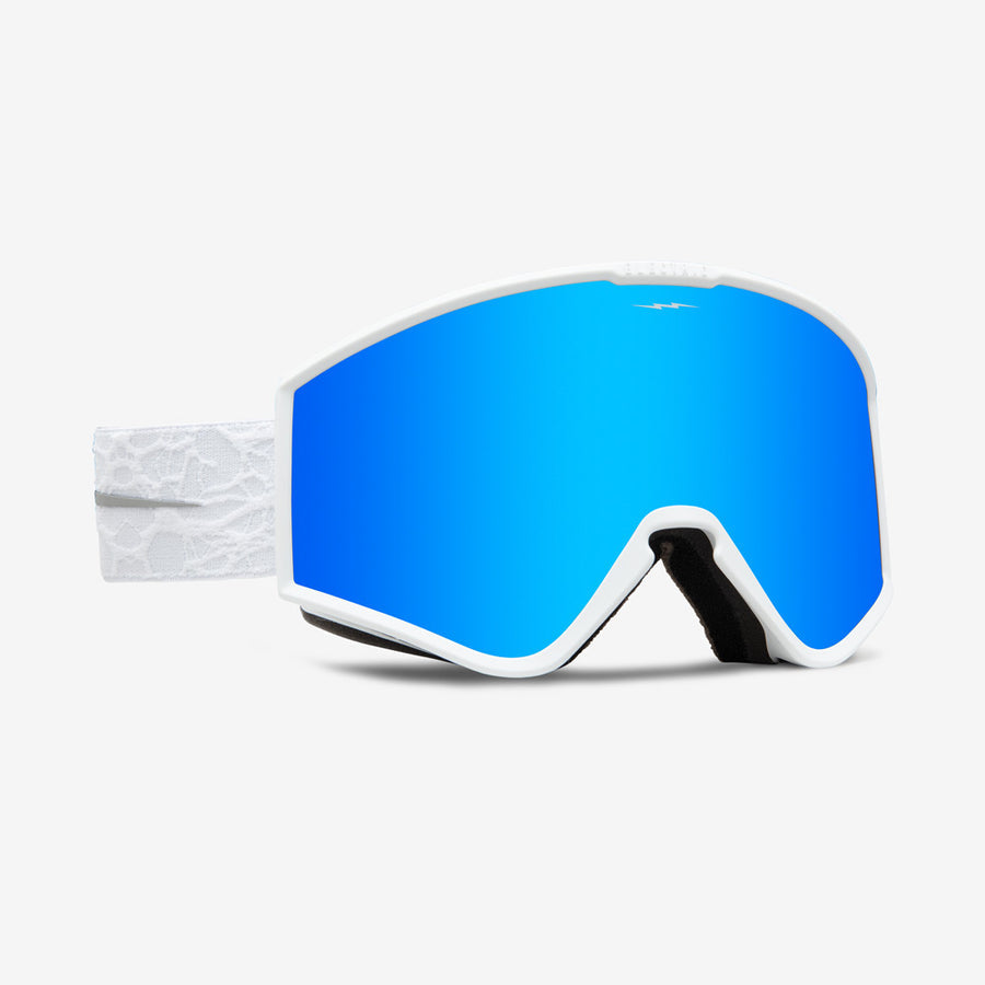 Matte White Neuron EK1 Small Electric Snow Goggles