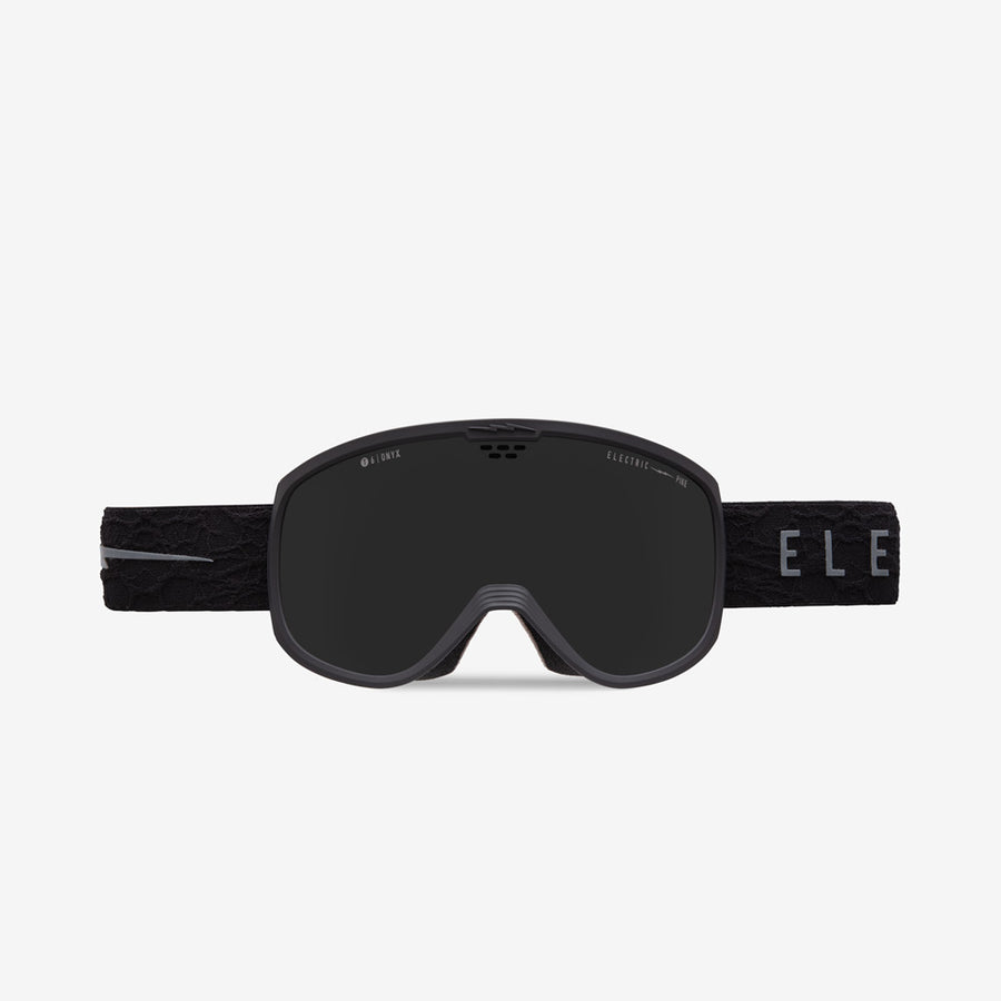 Stealth Black Neuron Pike Electric Snow Goggles Front