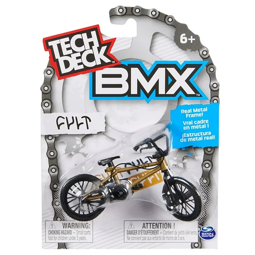 Gold Cult Finger BMX Tech Deck Bike