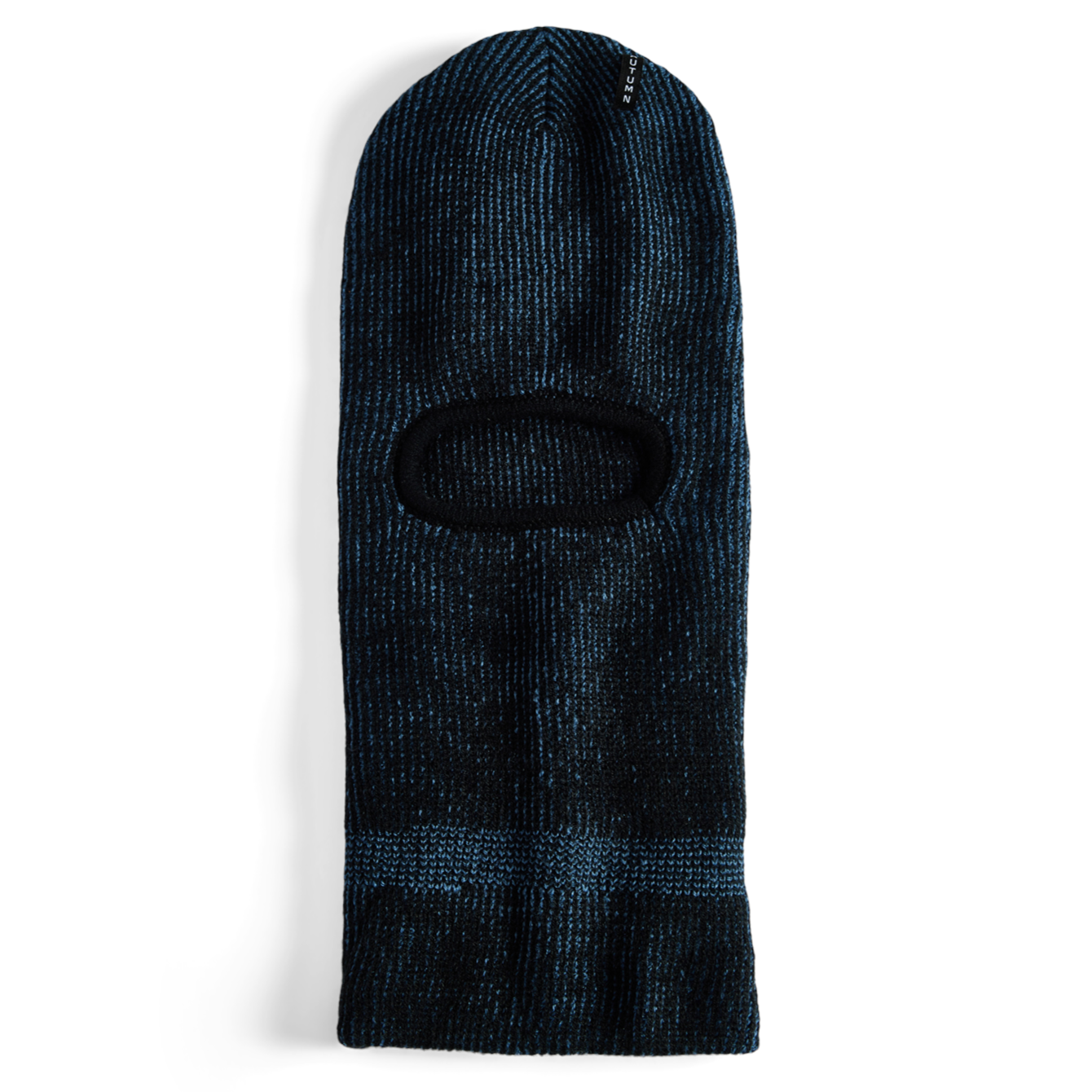 Black/Blue Cord Autumn Balaclava