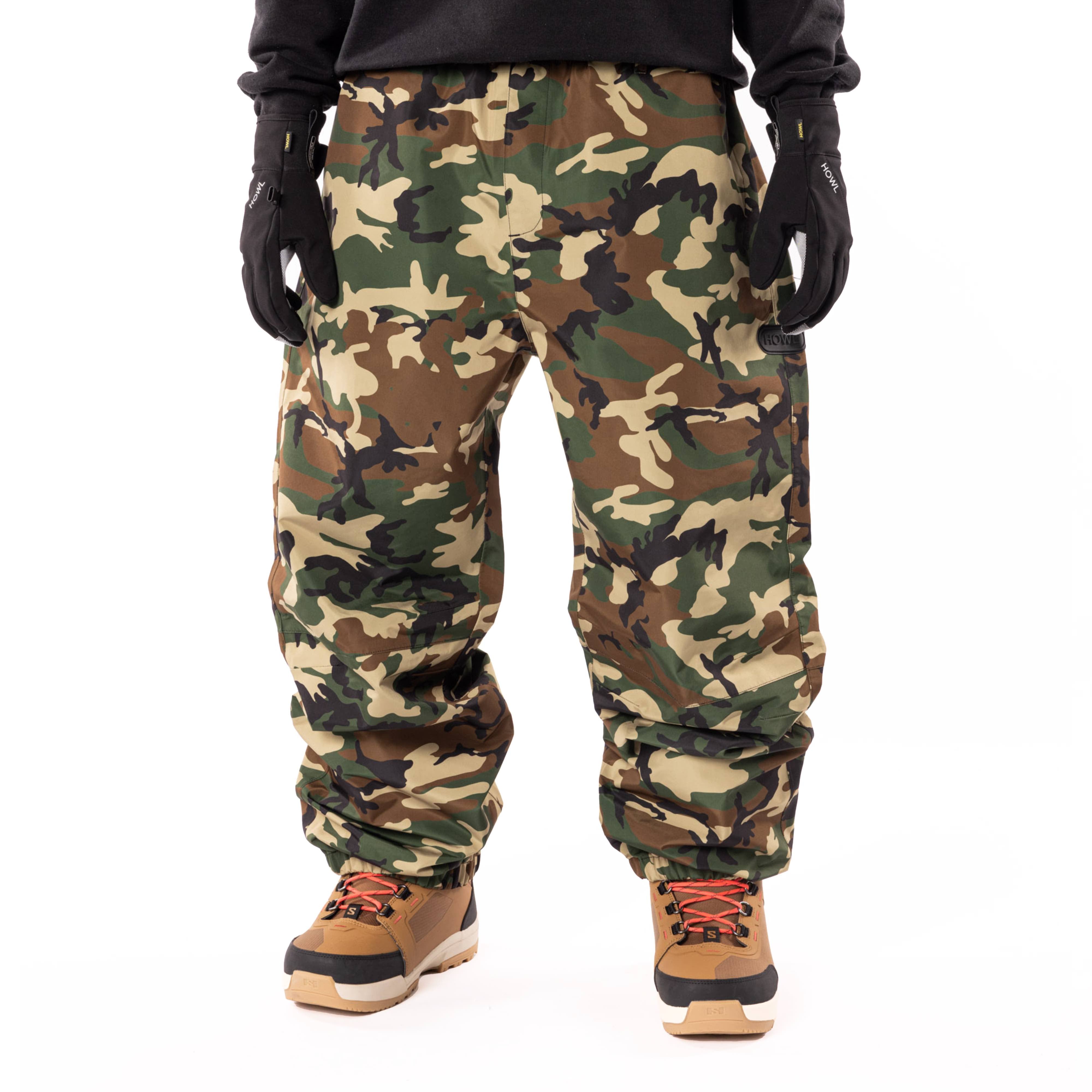 Camo Nowhere Howl Snow Pants