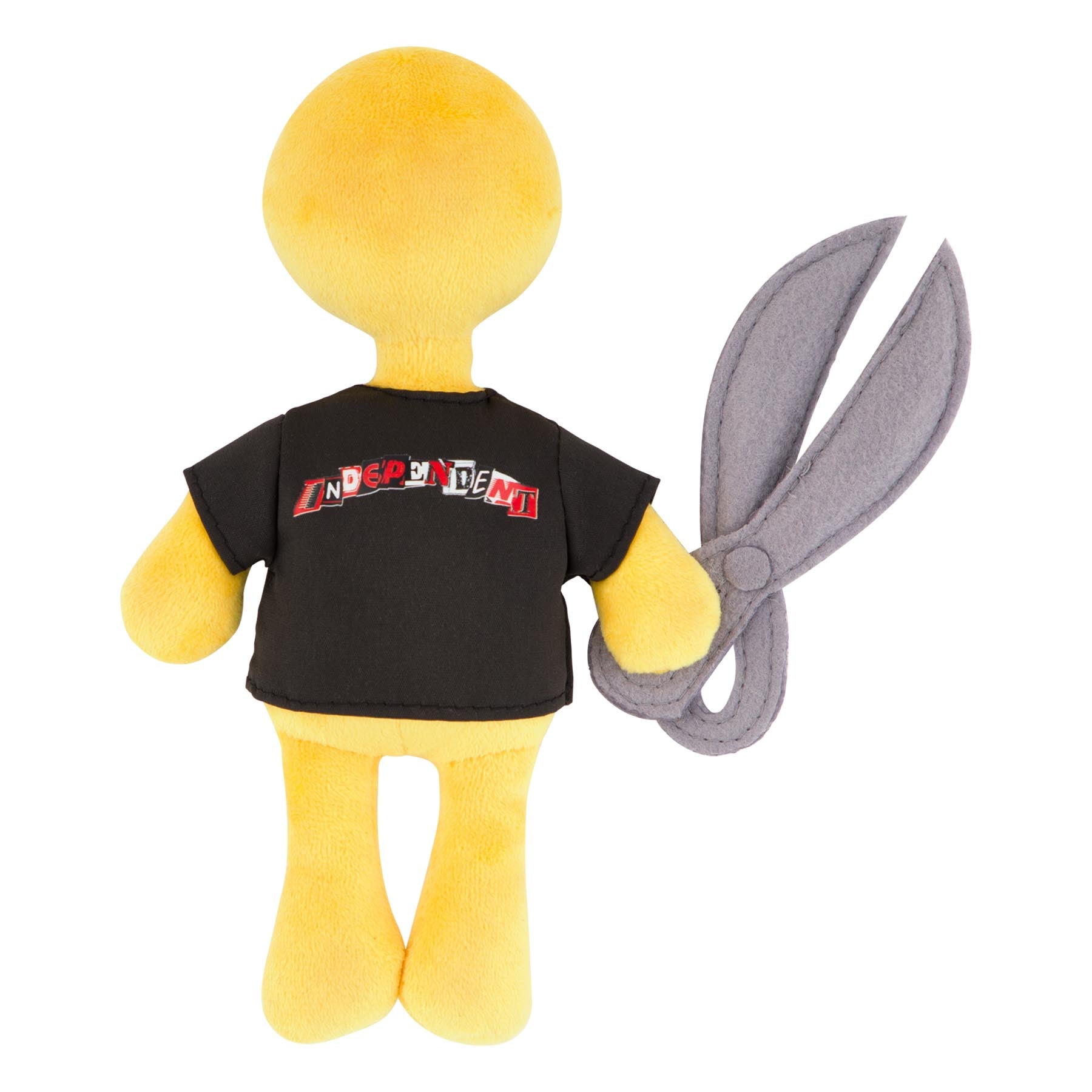 independent lance mountain ransom dough boy plushie scissors back