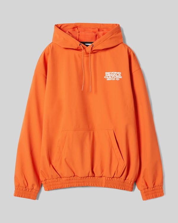 Orange Softshell Beyond Medals Hoodie