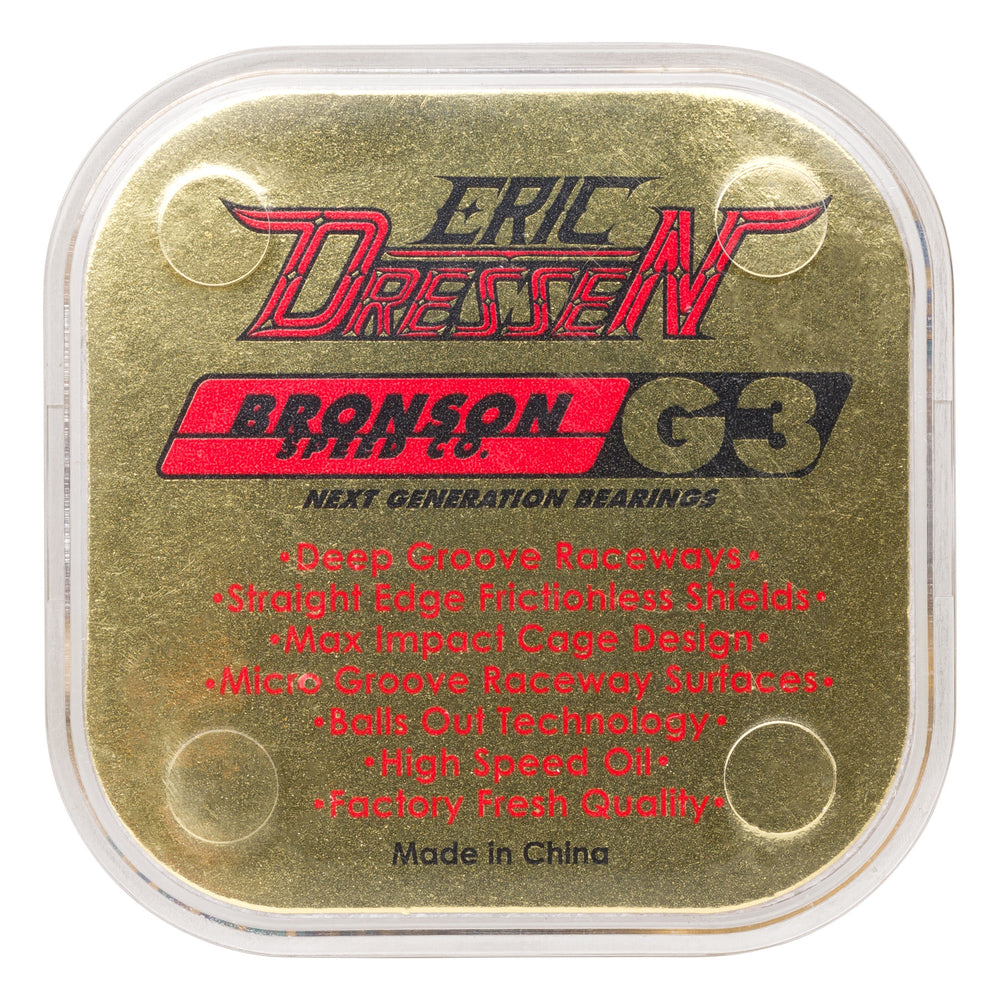 Eric Dressen G3 Bronson Skateboard Bearings