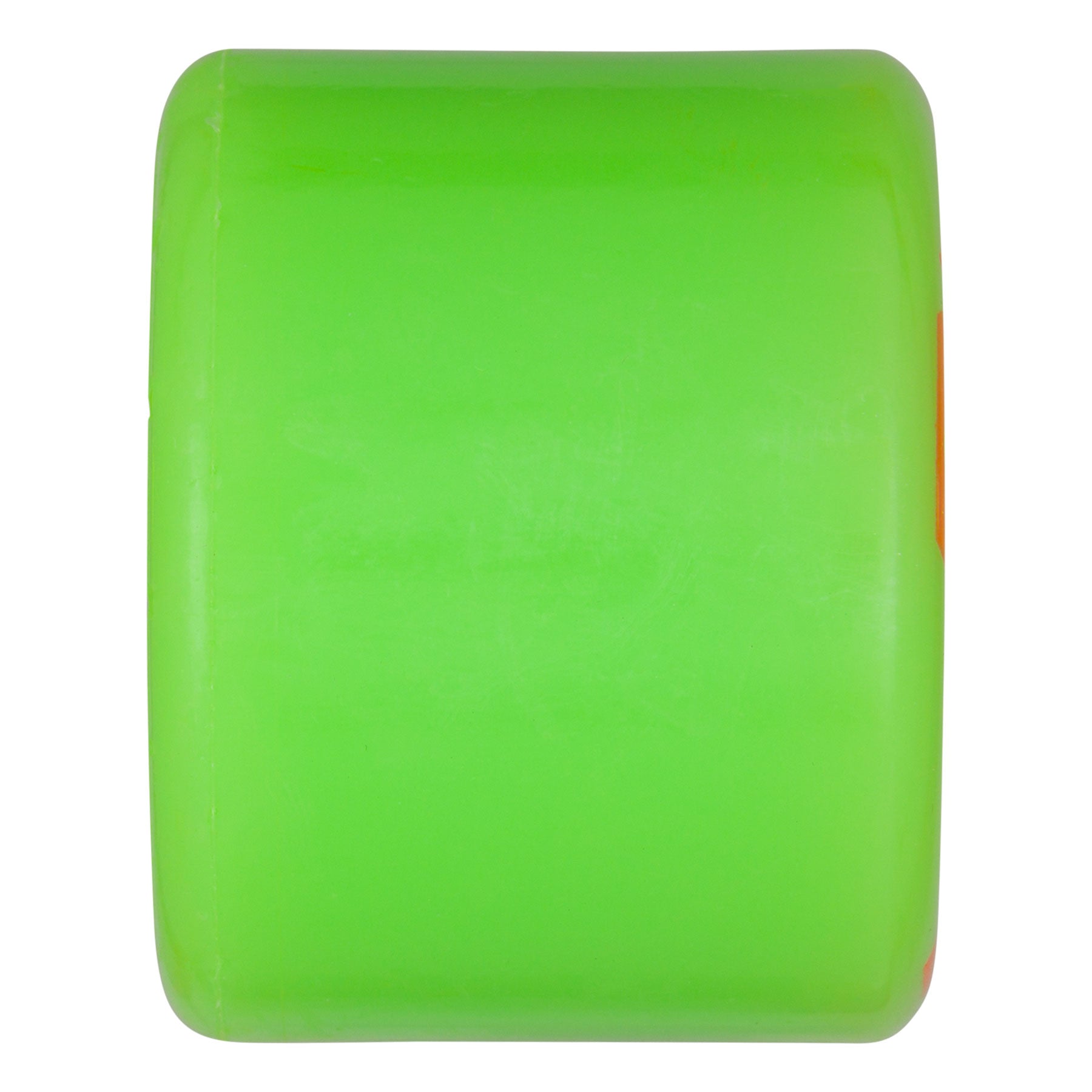 Green Mini Super Juice OJ Soft Skateboard Wheels Side