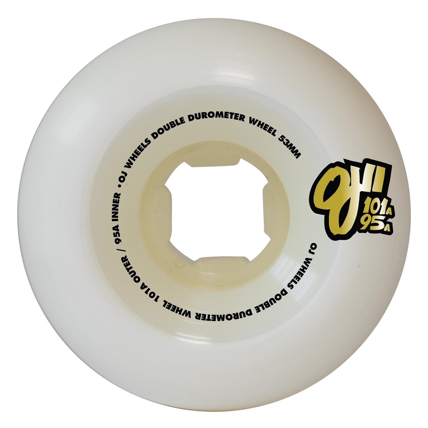 Double Duro Mini Combo OJ Skateboard Wheels Back