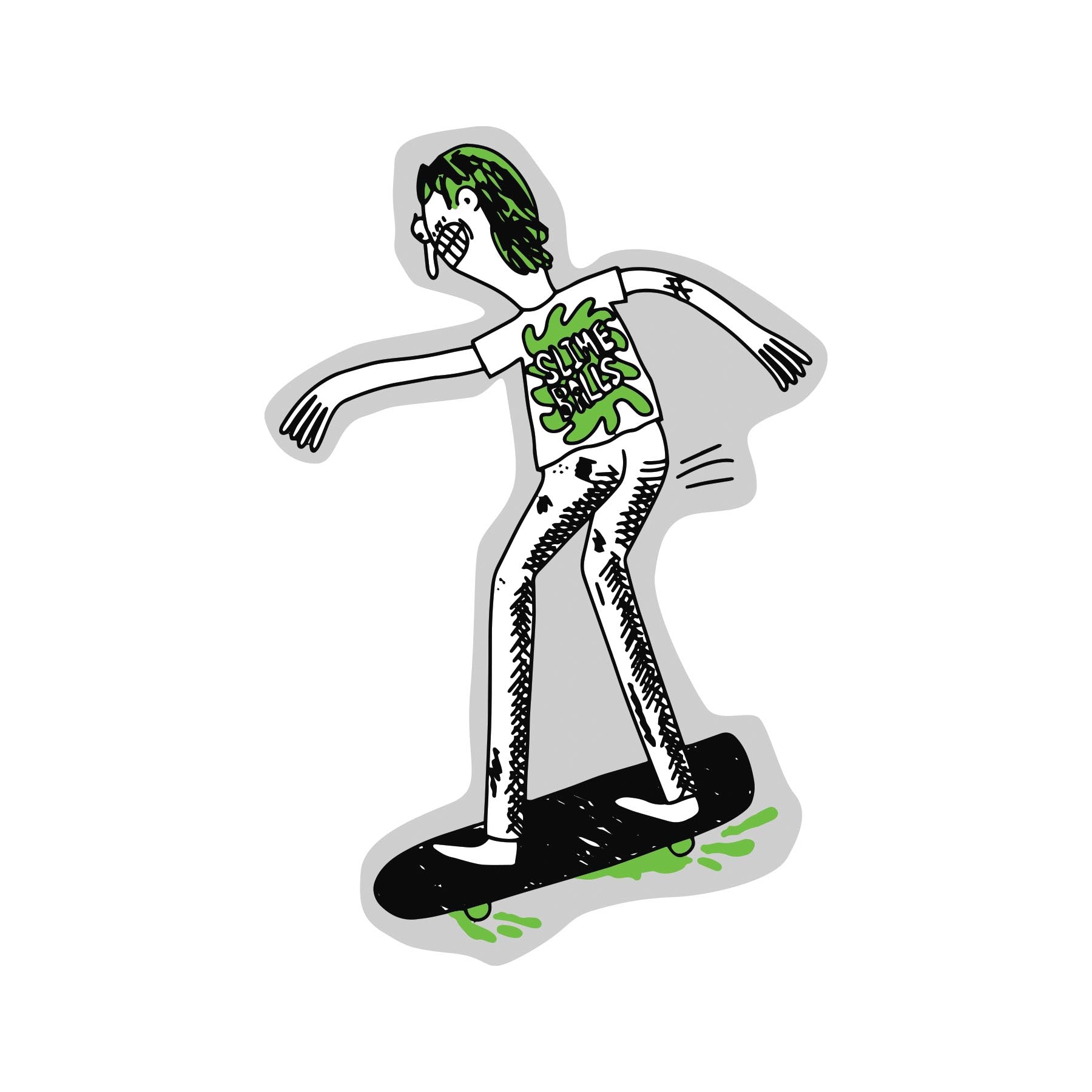 Slimeballs Jay Howell Slime Misfit Skateboard Sticker