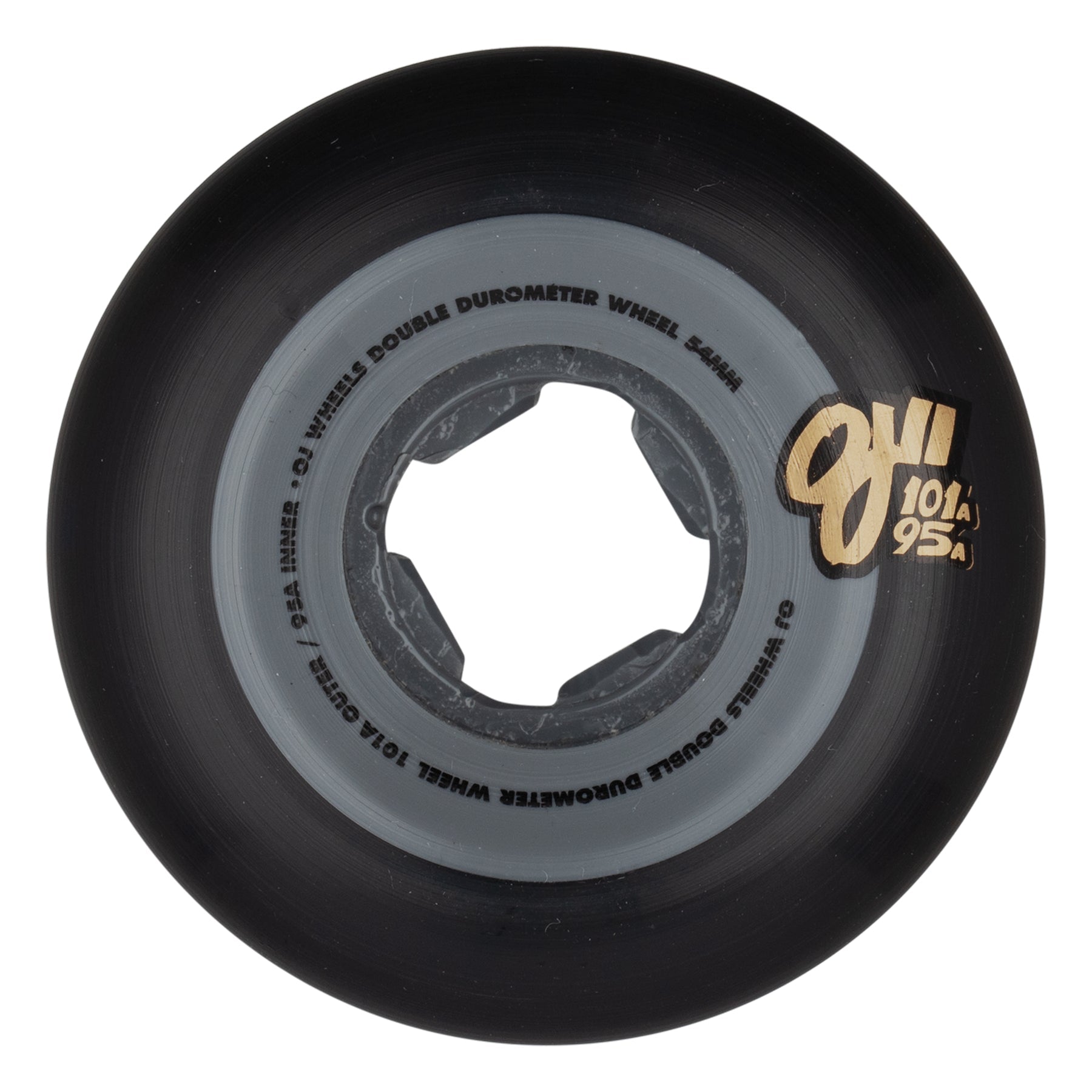 Black Double Duro Mini Combo OJ Skateboard Wheels