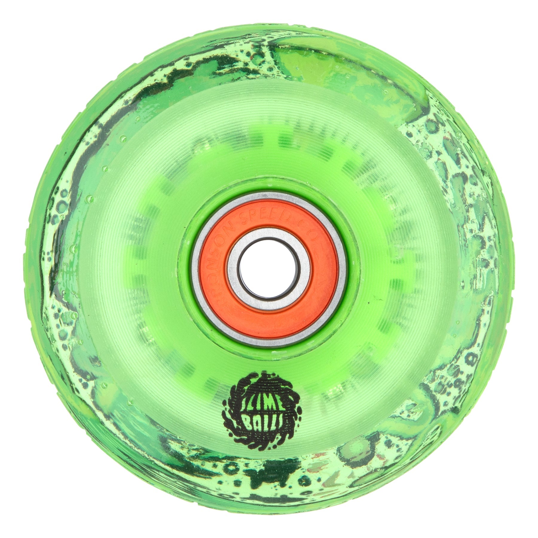 Neon Green Angler Light Ups Slime Balls Wheels