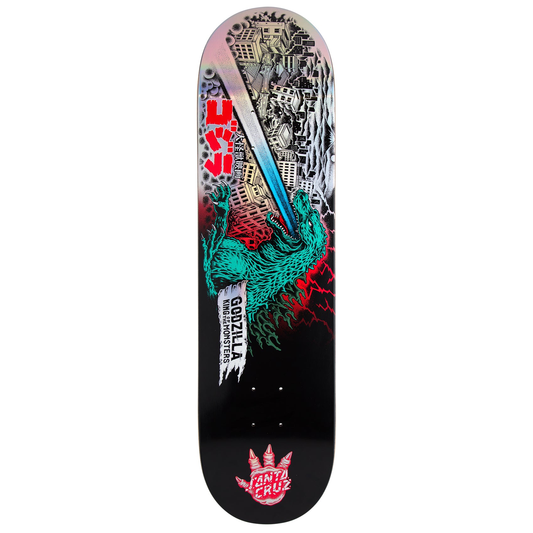 Godzilla O'Brien Reaper Santa Cruz Deck