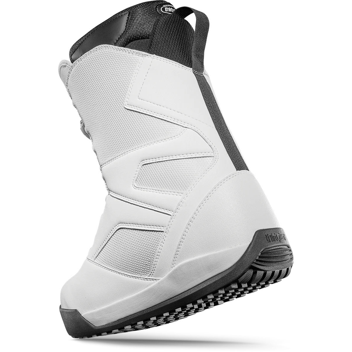 2025 White/Black STW Double BOA Thirtytwo Snowboard Boots Back