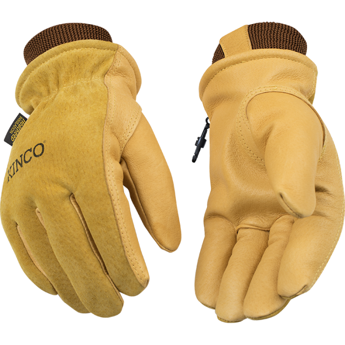 94HK Kinco Lined Pigskin Driver Gloves