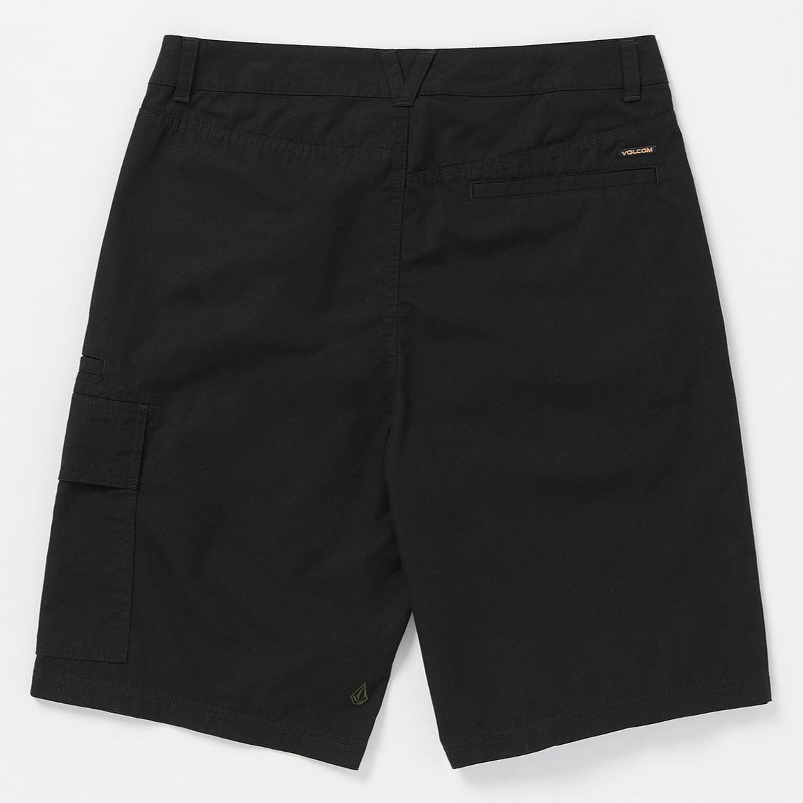 Black Grand Fang Volcom Cargo Short Back