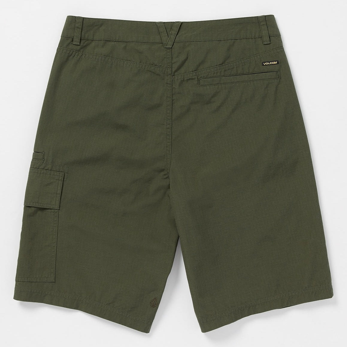 Squadron Green Grand Fang Volcom Cargo Shorts Back