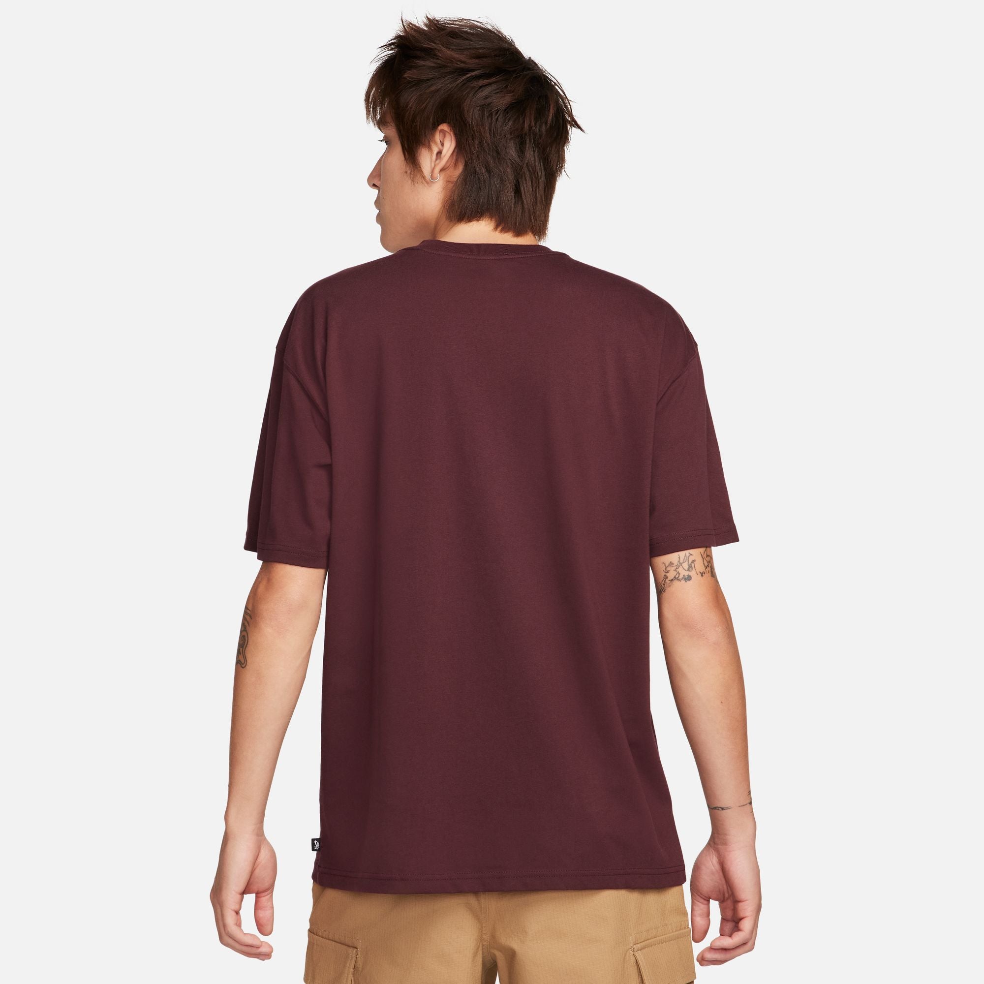 Burgundy Crush Nike SB Logo T-Shirt Back