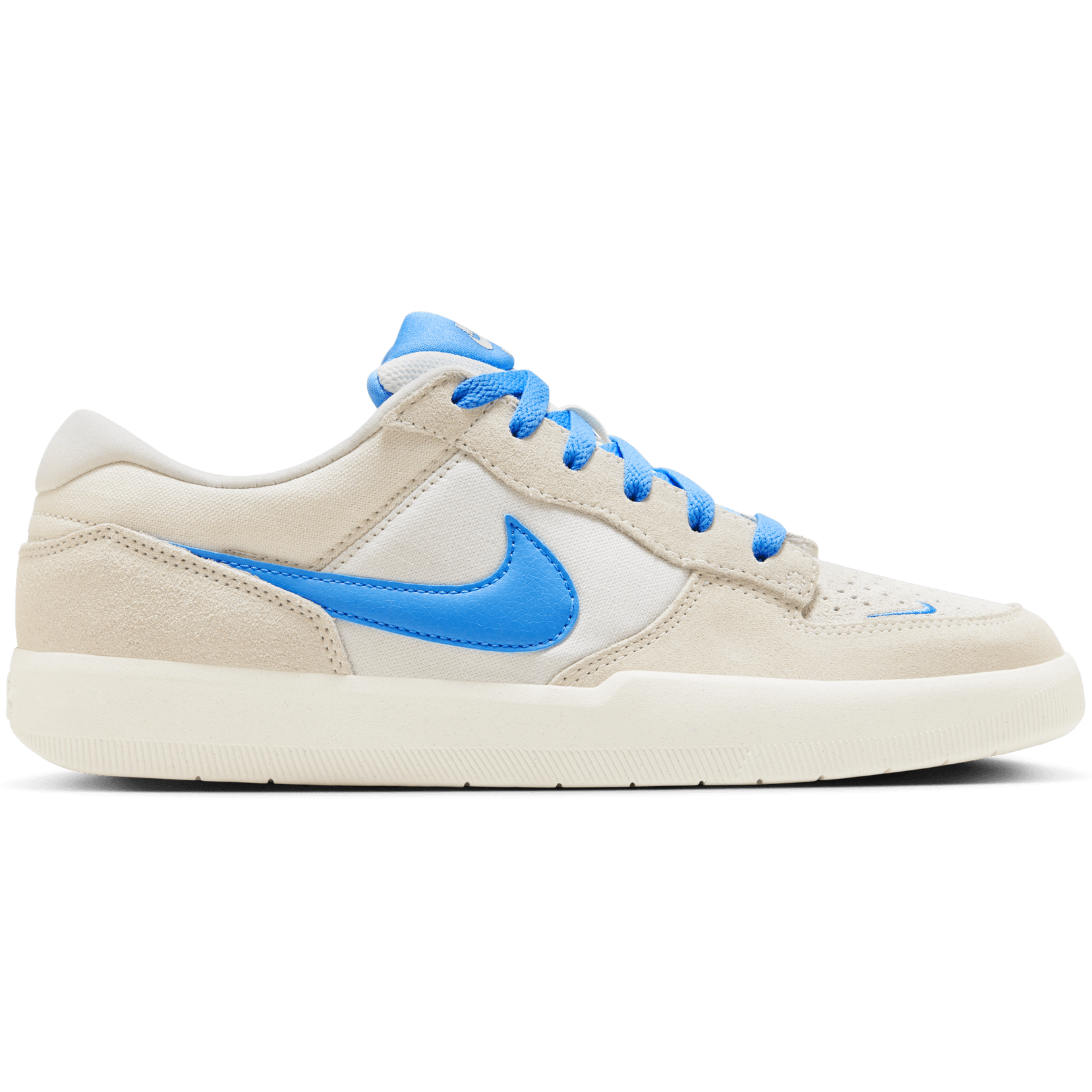 Summit White/University Blue Force 58 Nike SB Skate Shoe