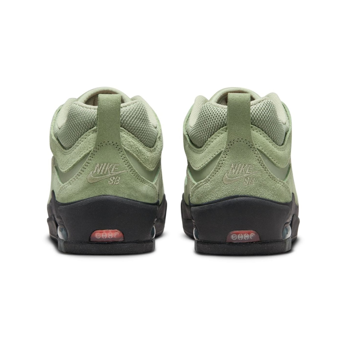 Oil Green Air Max Ishod 2 Nike SB Skate Shoe Back