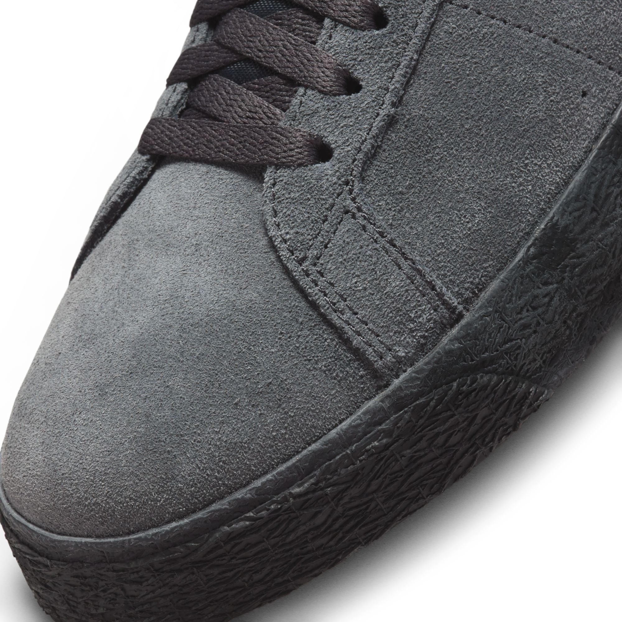 Anthracite/Black Blazer Mid Nike SB Skate Shoe Detail