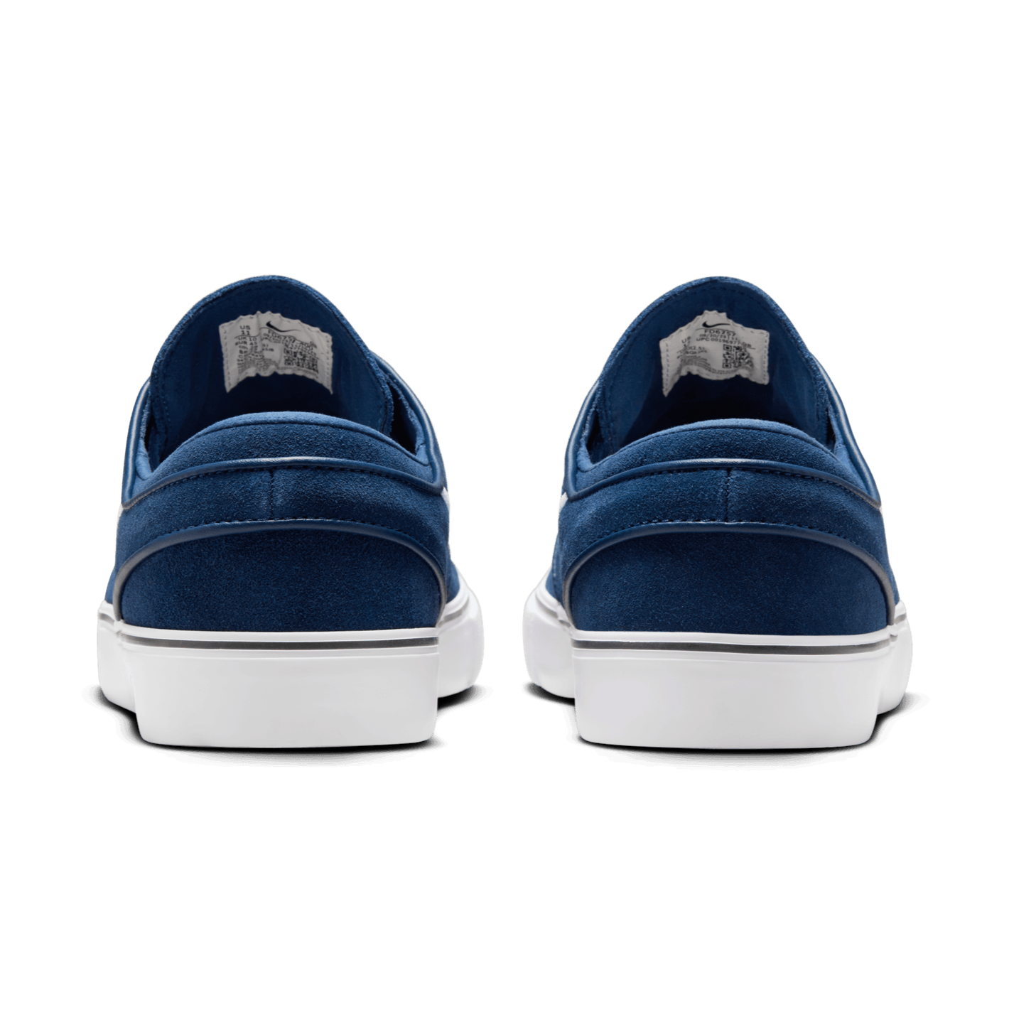 Navy/White Janoski+ Nike SB Skate Shoe Back