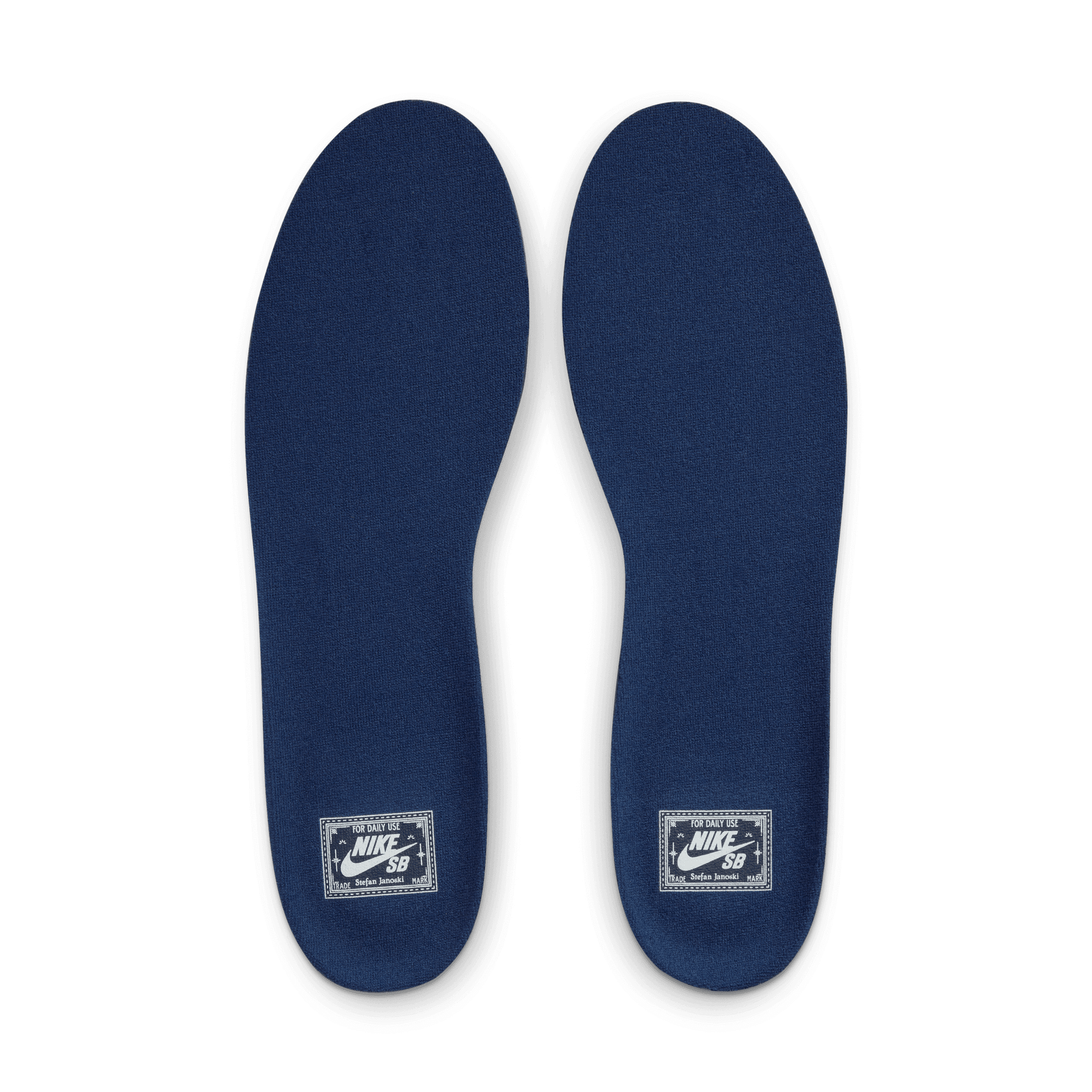 Navy/White Janoski+ Nike SB Skate Shoe Insoles