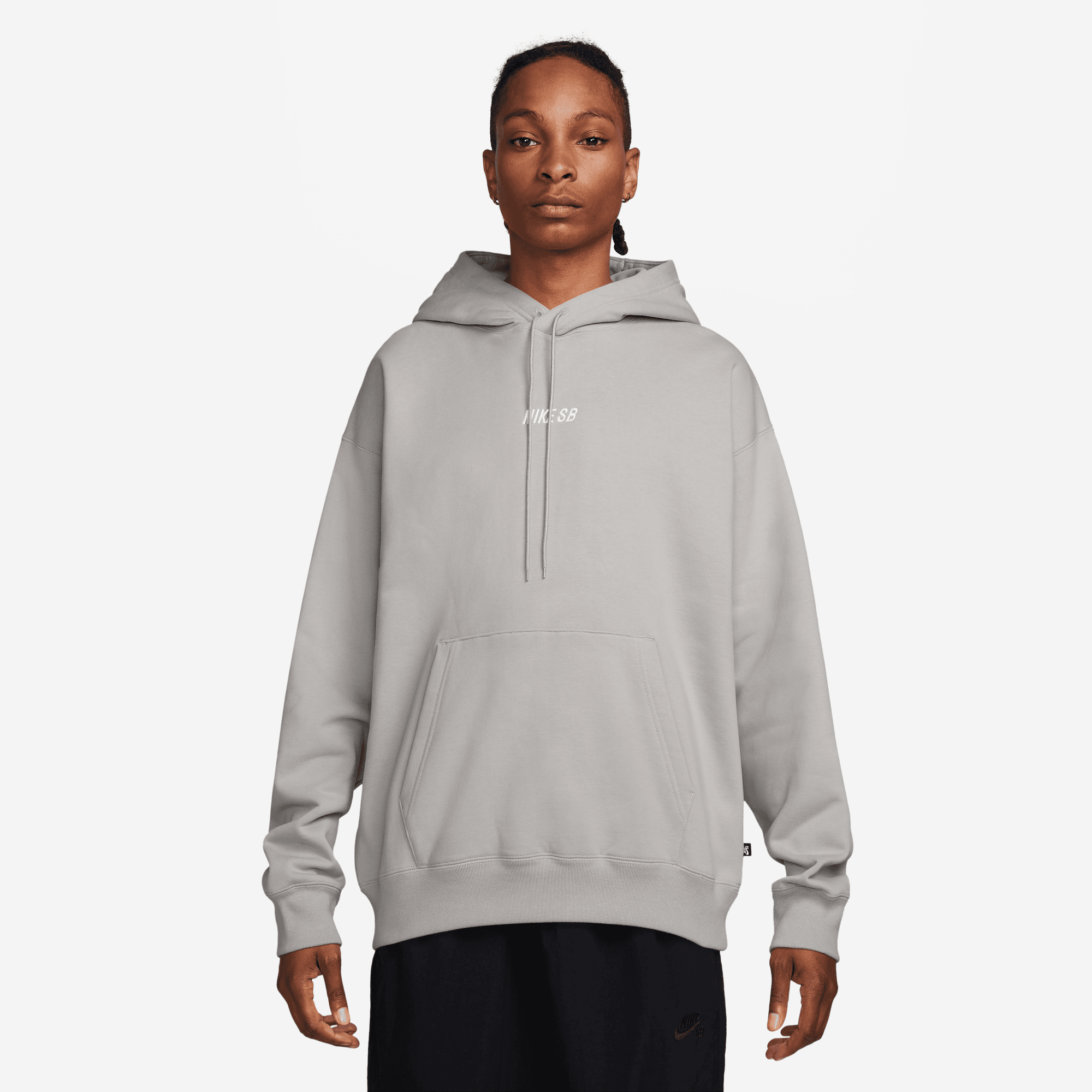 Light Iron Ore Fleece Nike SB Hoodie