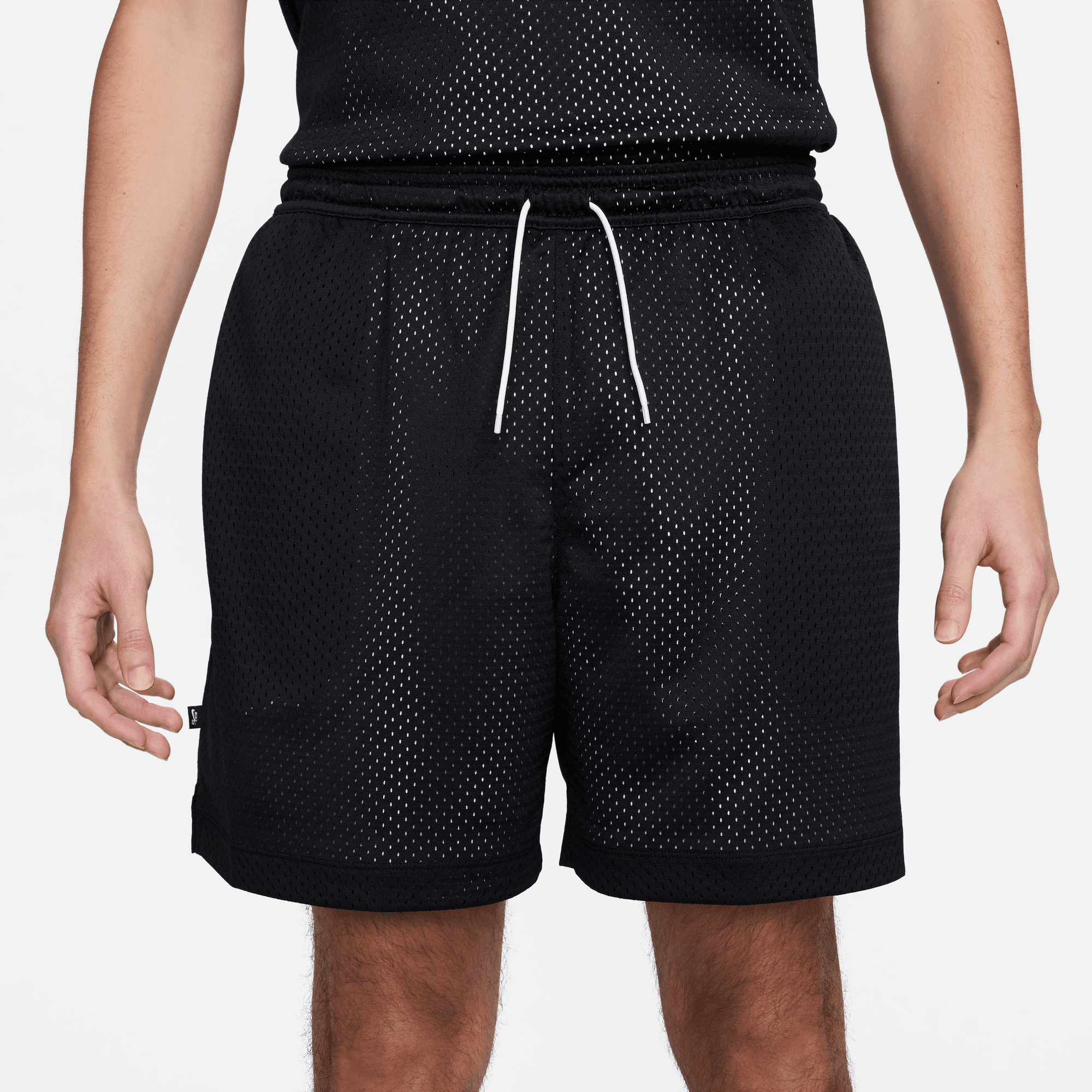 Black/White Reversible Nike SB Basketball Shorts