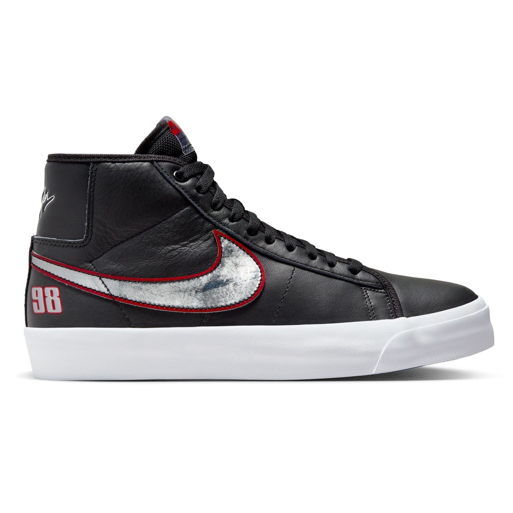 Black Grant Taylor Blazer Mid Pro Nike SB Skate Shoe