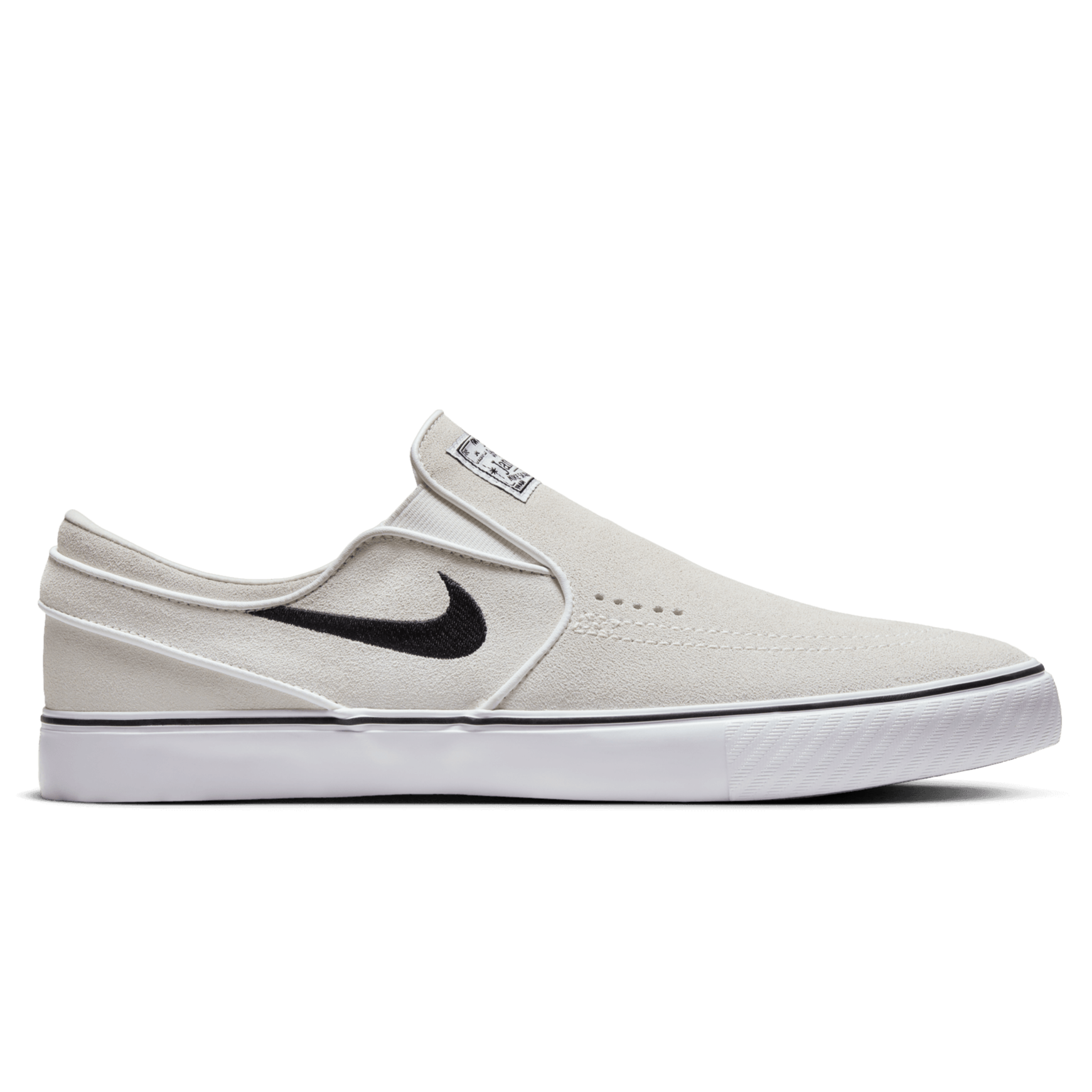 Summit White Janoski+ Slip On Nike SB Skate Shoe