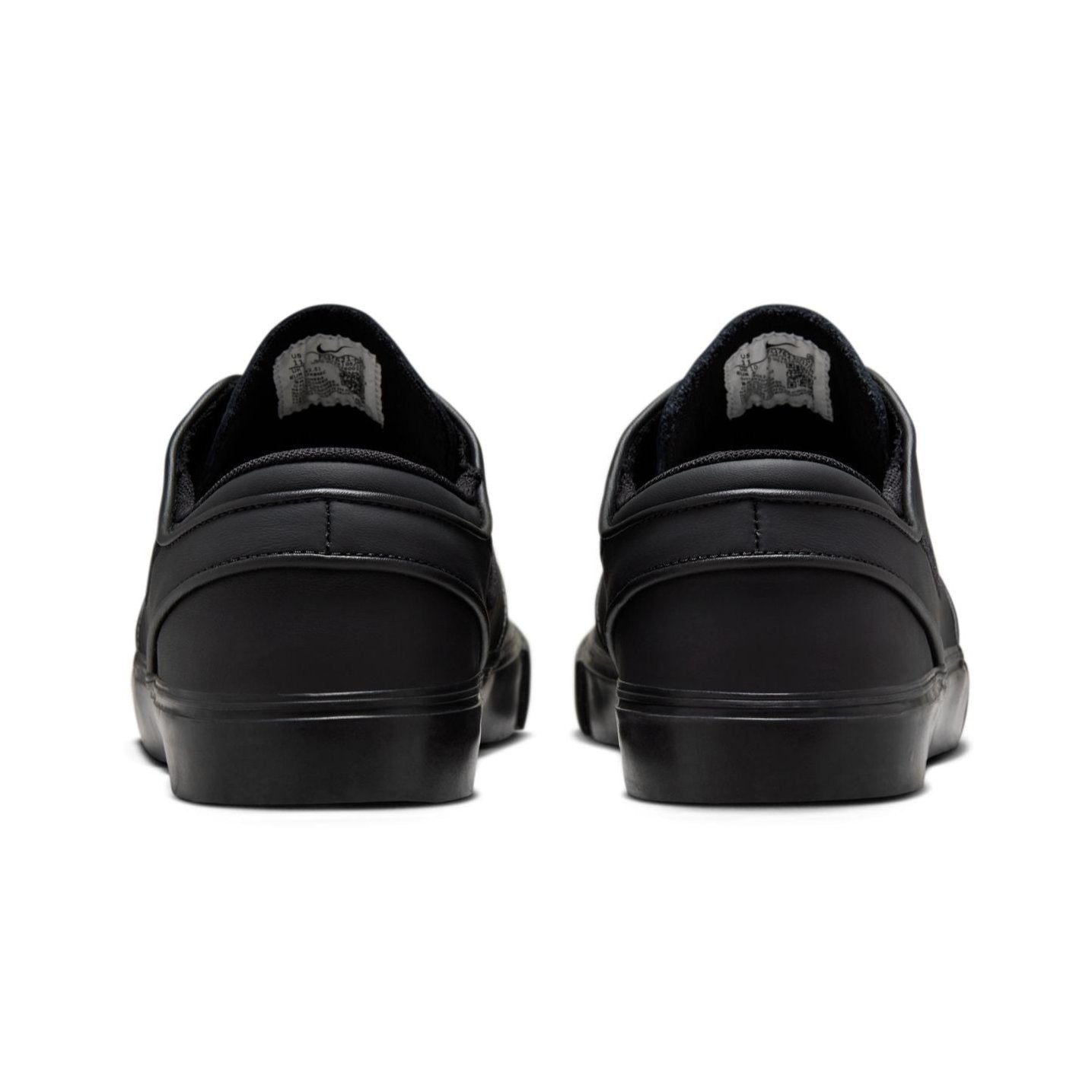 Triple Black Janoski OG+ ISO Nike SB Skate Shoe Back