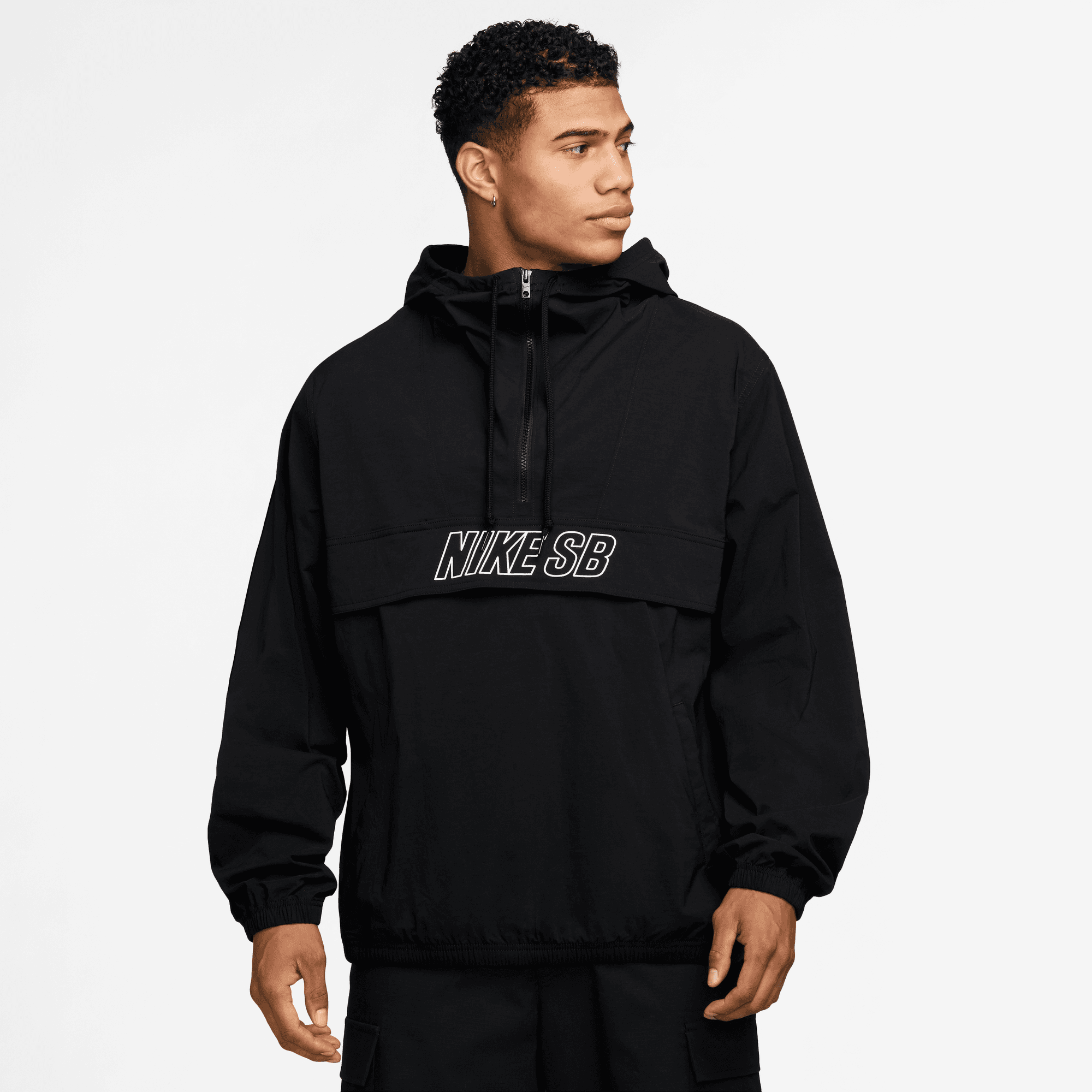 Black/White Skate Anorak Nike SB Jacket