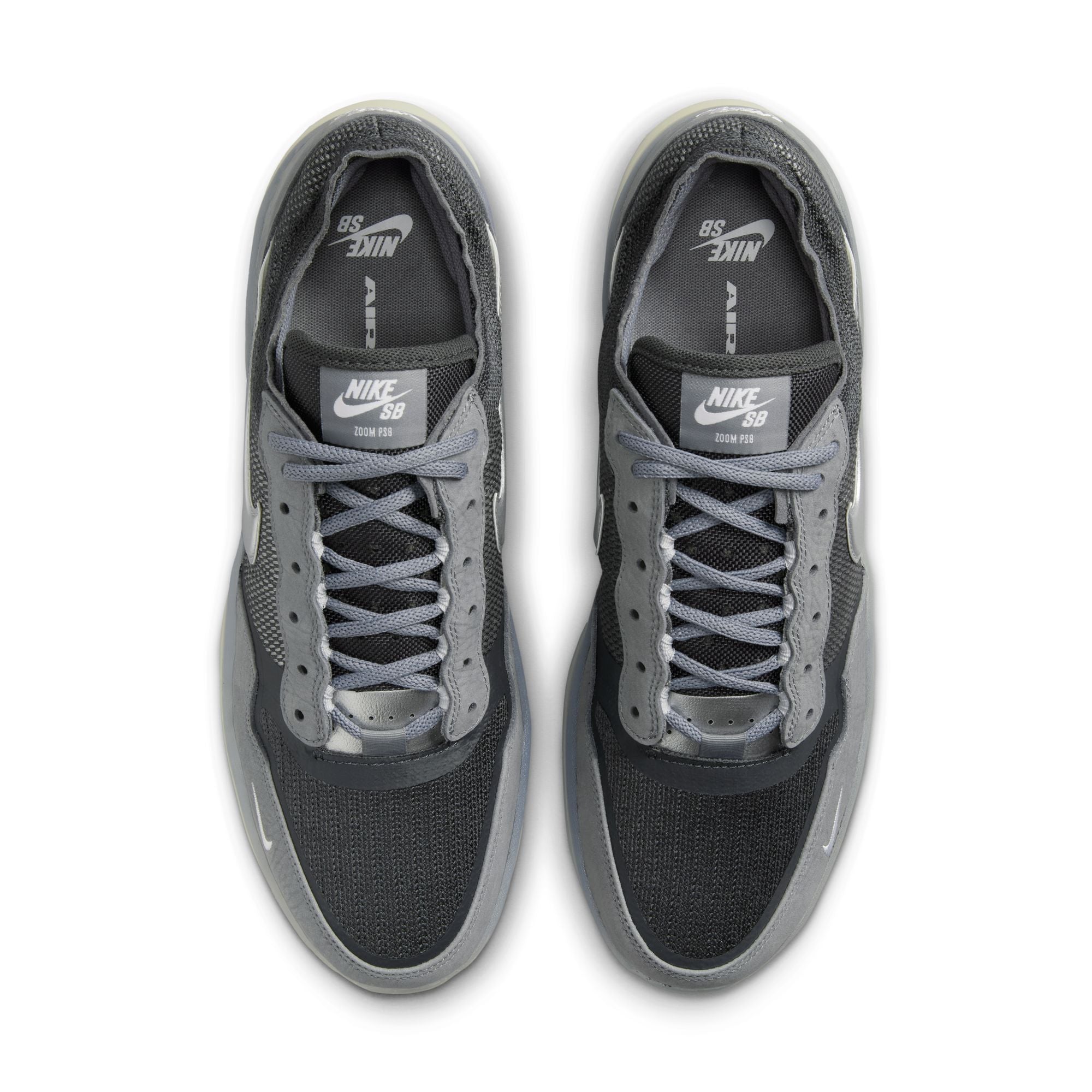 Cool Grey PS8 Nike SB Skate Shoe Top