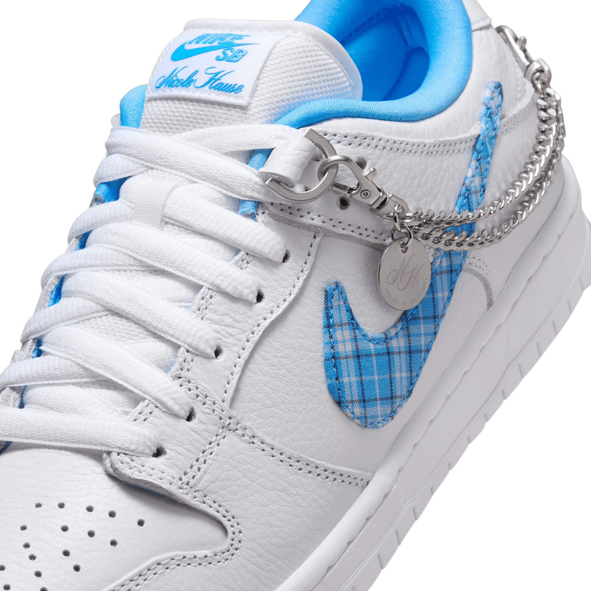 Nicole Hause Nike SB Dunk Low Pro Skate Shoe Detail