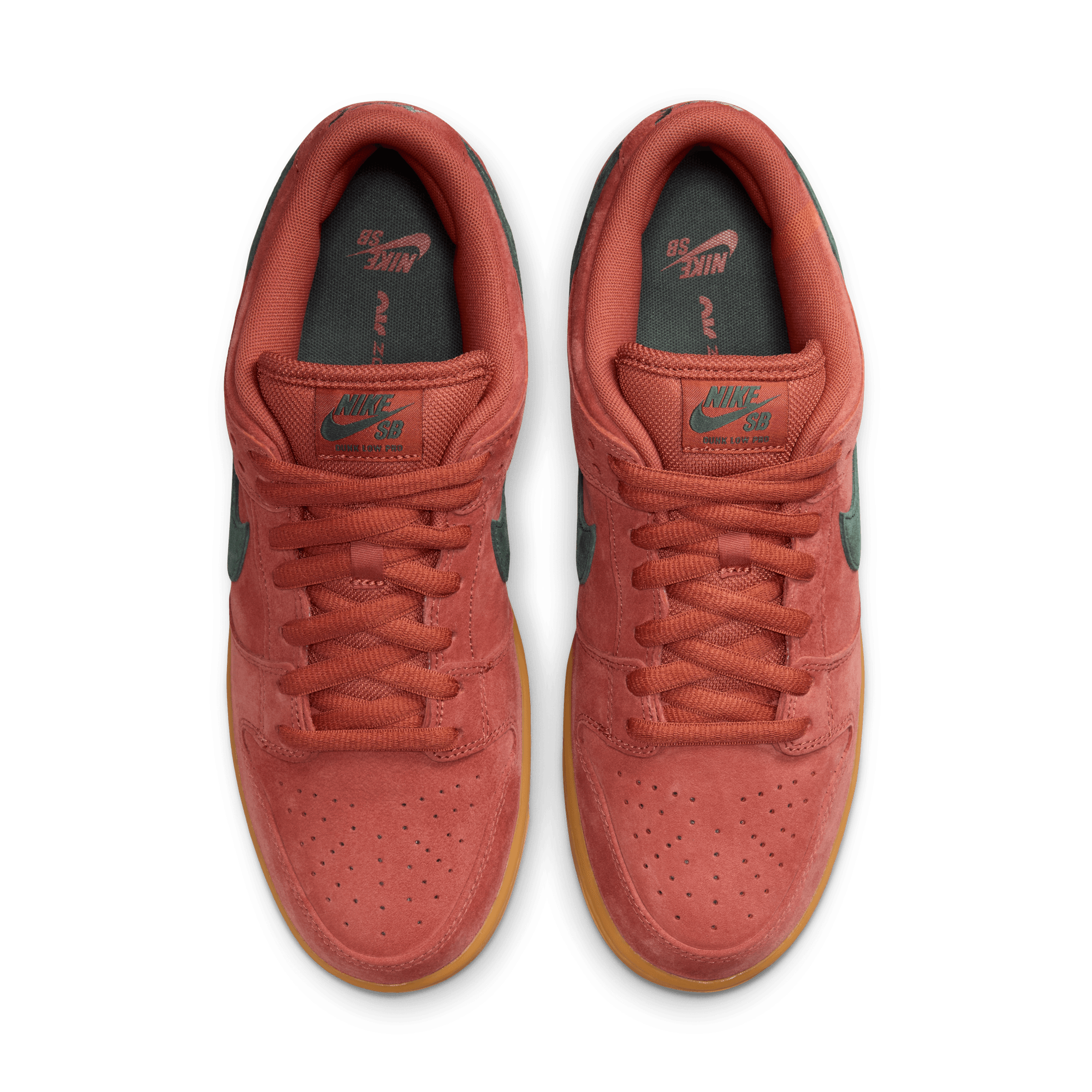 Burnt Sunrise Dunk Low Pro Nike SB Skate Shoe Top