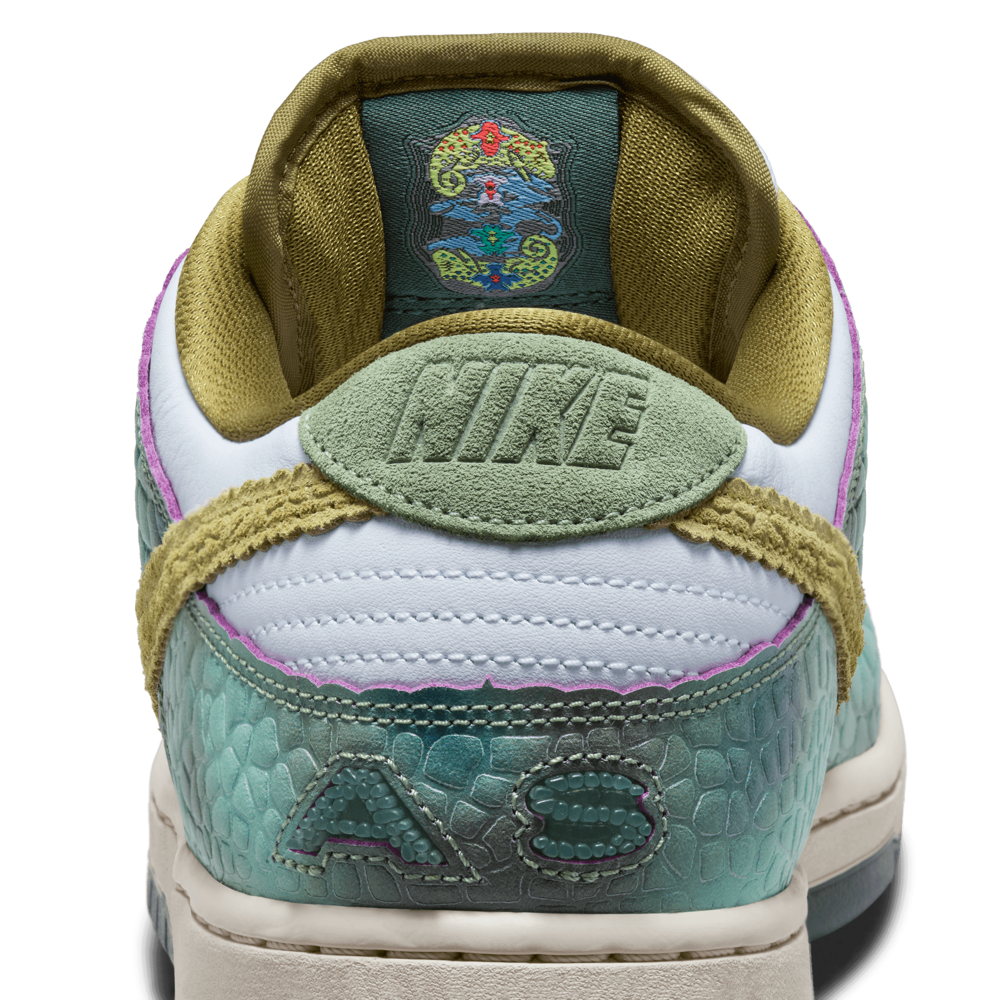 Alexis Sablone Nike SB Dunk Low Pro Skate Shoe Detail